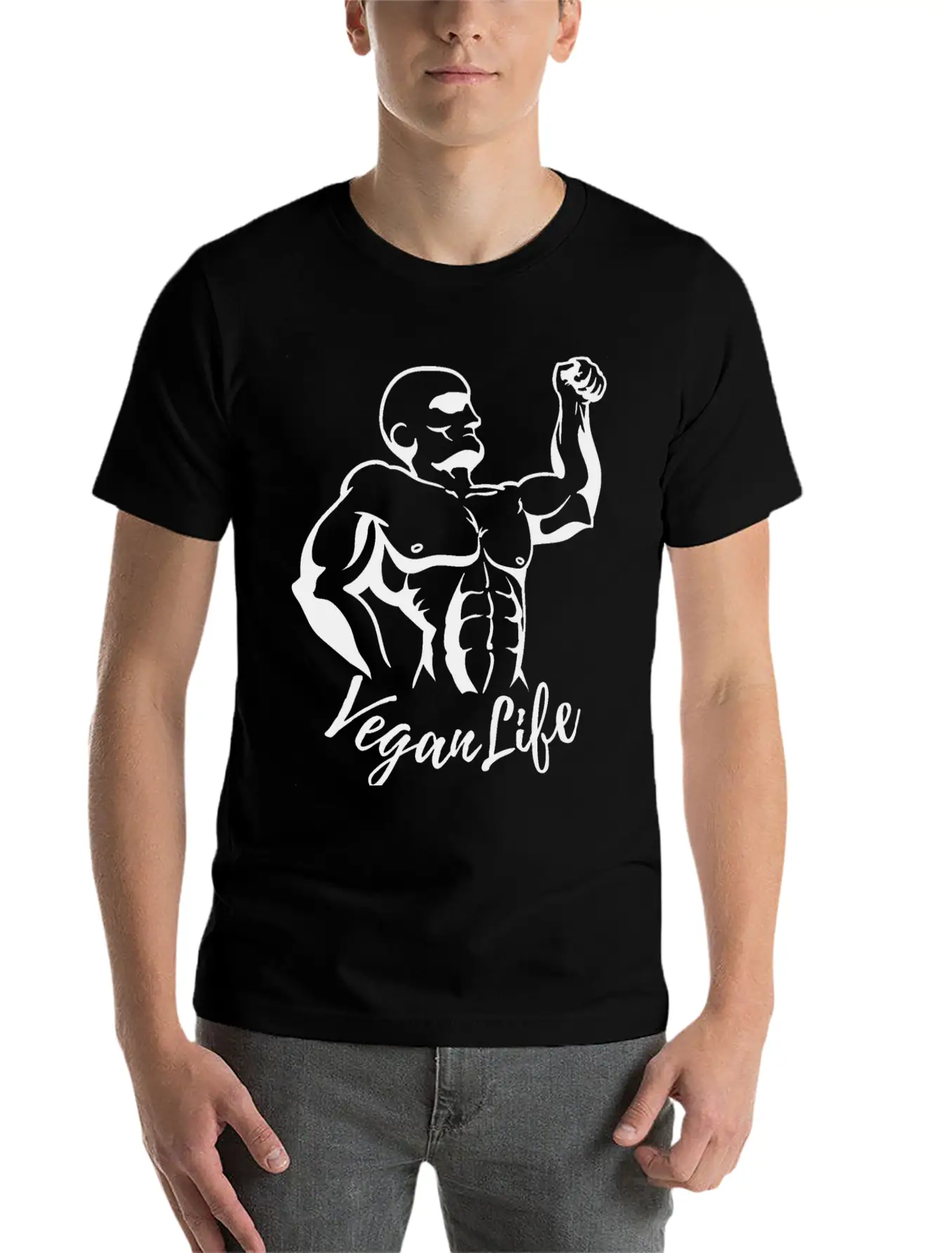 Vegan Life-Vegan For Life-Veganism-Vegans-Vegan Classic Cotton Tee – Unisex Comfort For Any Season