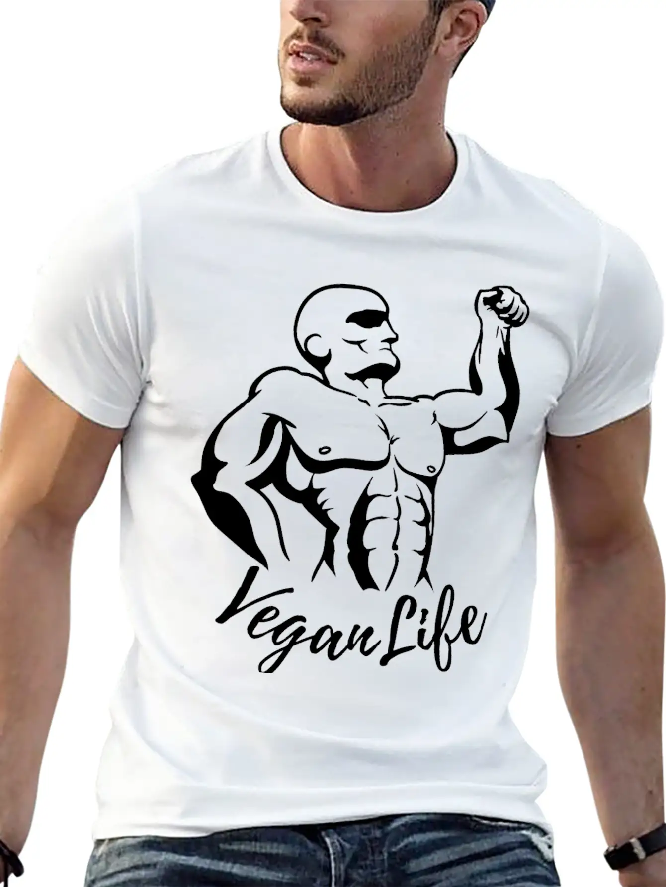Vegan Life-Vegan For Life-Veganism-Vegans-Vegan Classic Cotton Tee – Unisex Comfort For Any Season