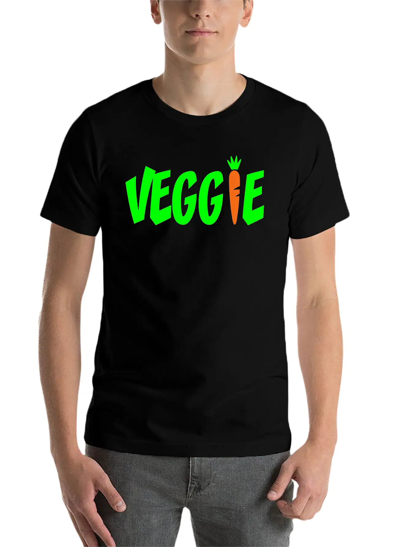 Vegetarian Stylish Everyday T-Shirt – Unisex Basic Cotton Tee