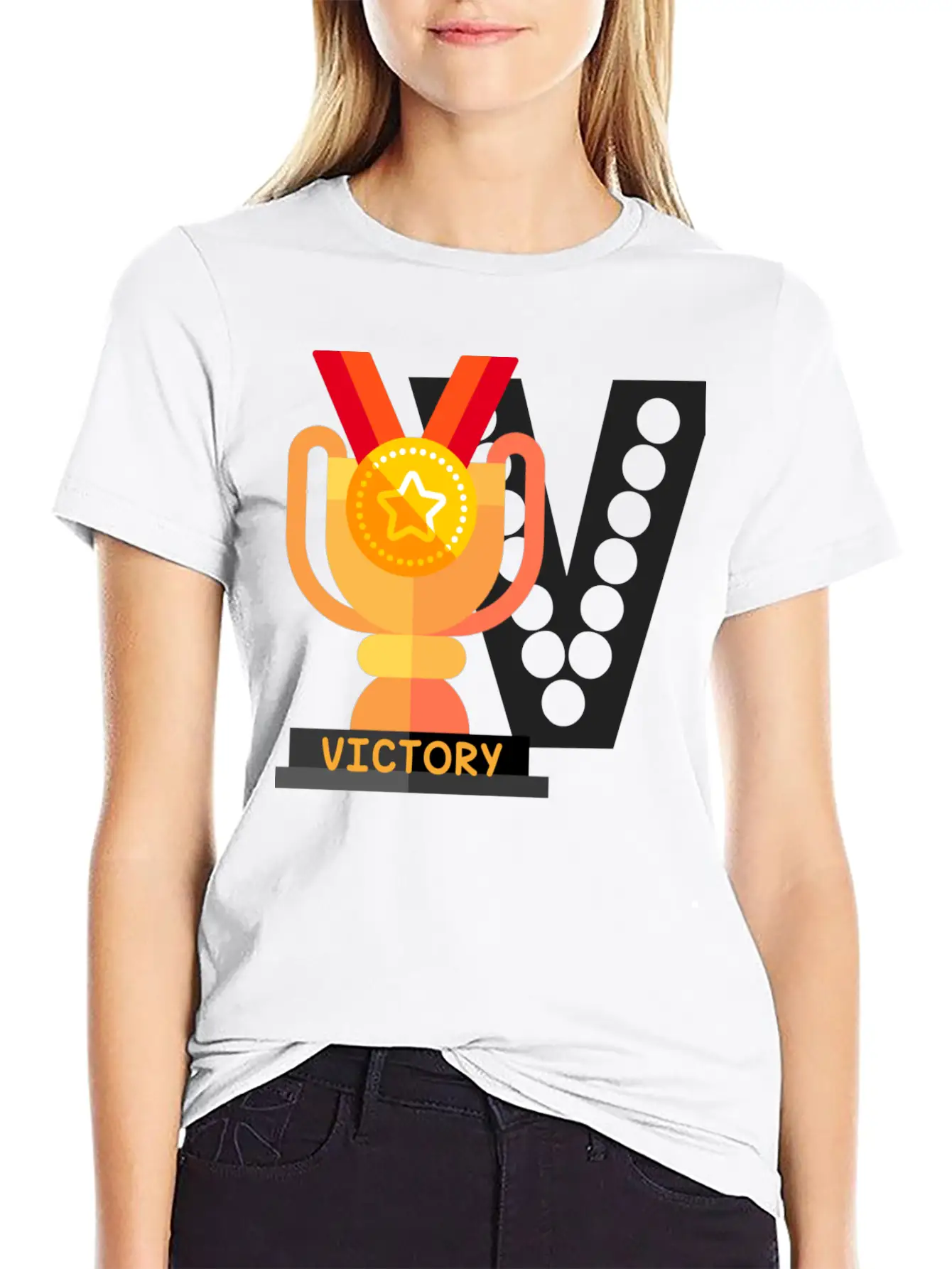 VICTORY Relaxed Everyday Tee – Lightweight And Durable Cotton