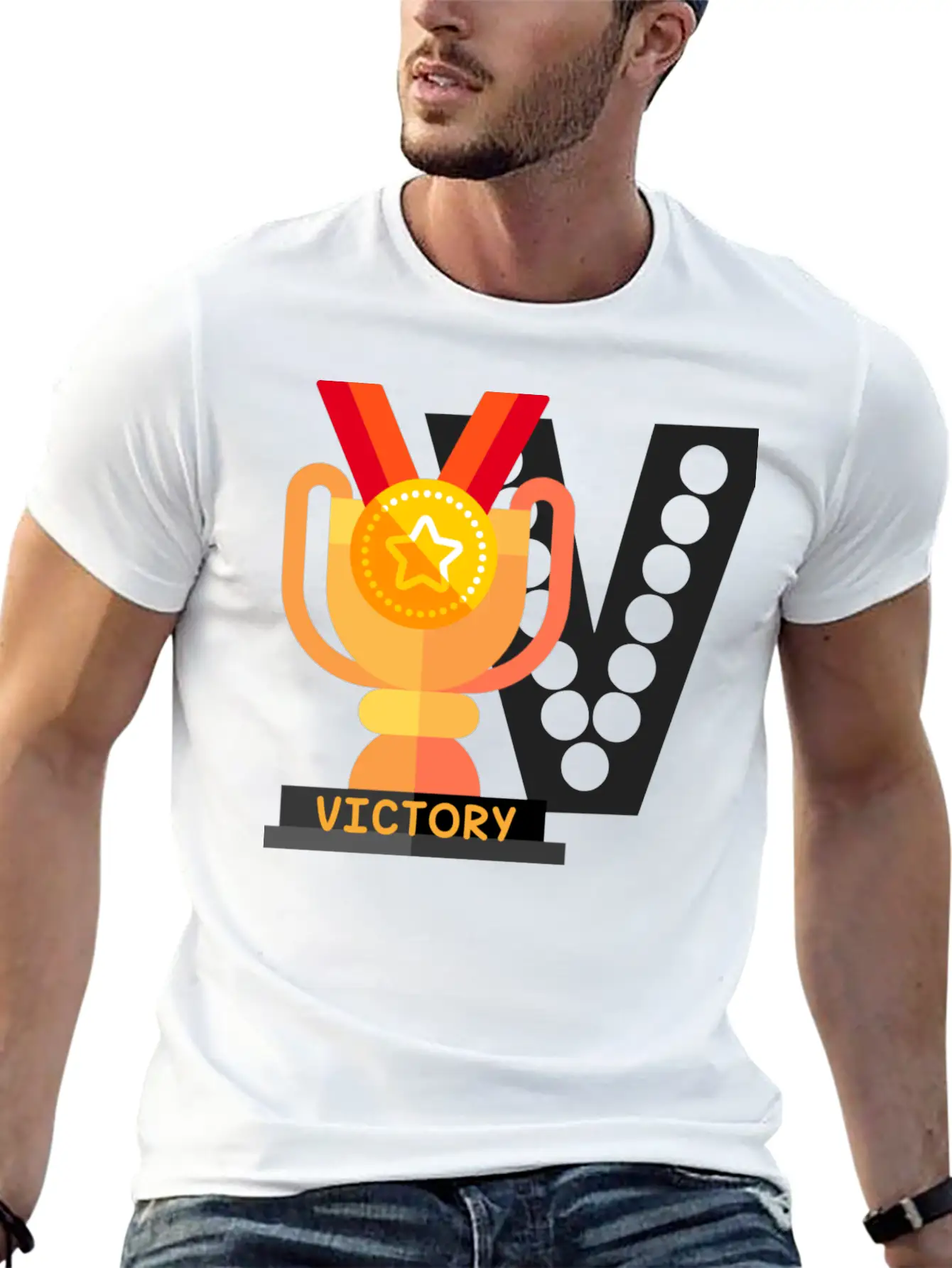 VICTORY Relaxed Everyday Tee – Lightweight And Durable Cotton