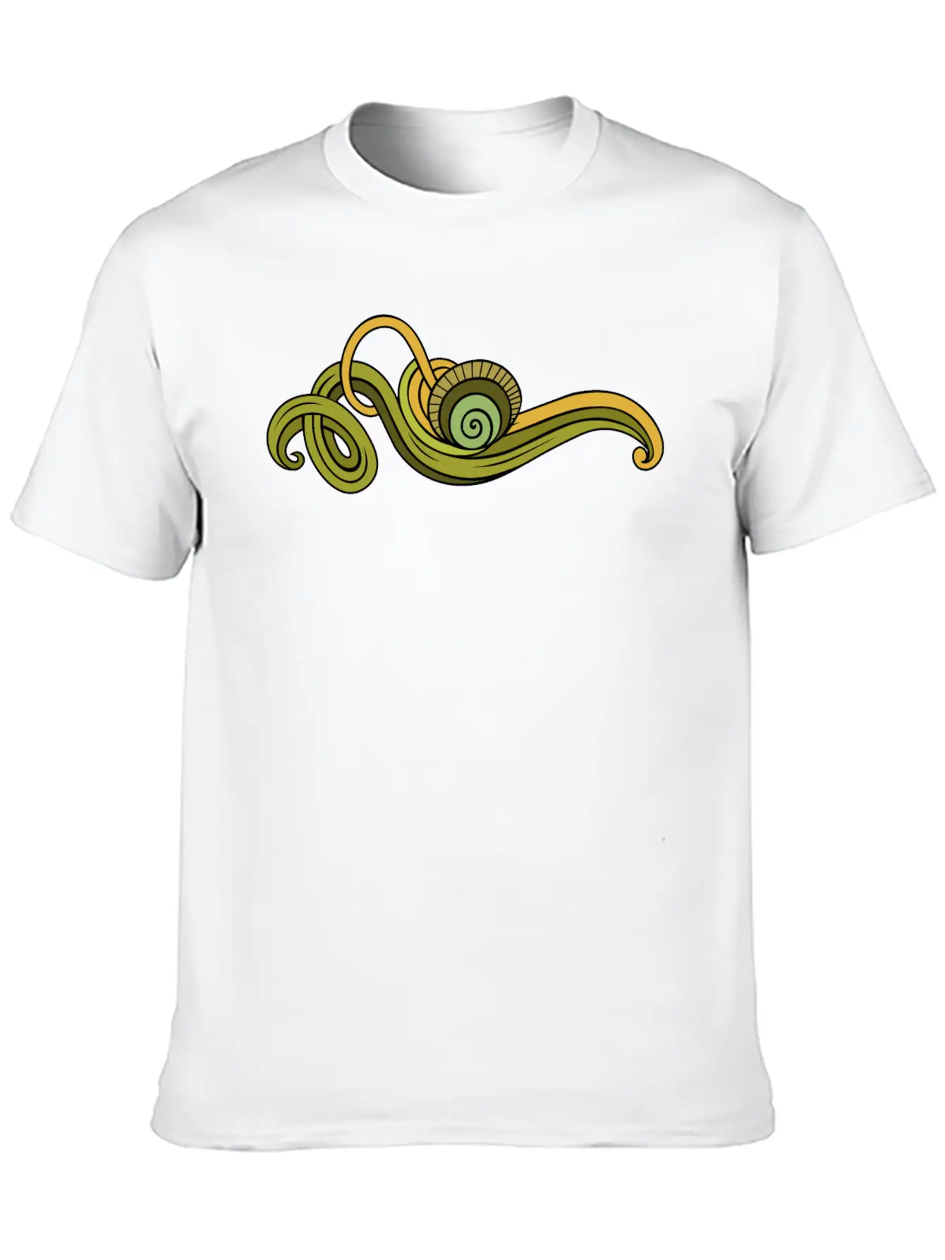 Vines Basic Graphic T-Shirt – Daily Comfort In Soft Cotton