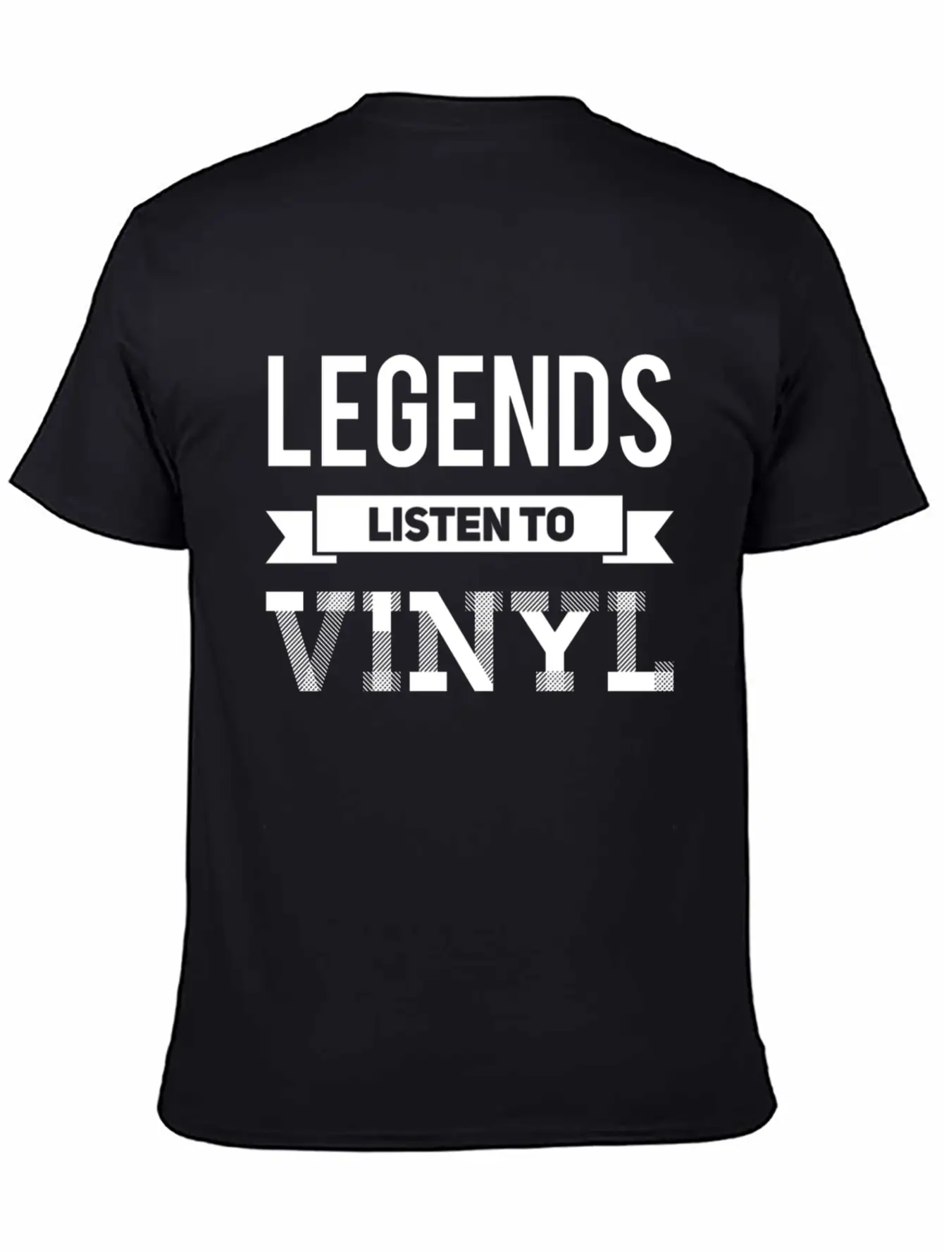 Vinyl LP Records Gift I Vinyls Basic Graphic T-Shirt – Daily Comfort In Soft Cotton