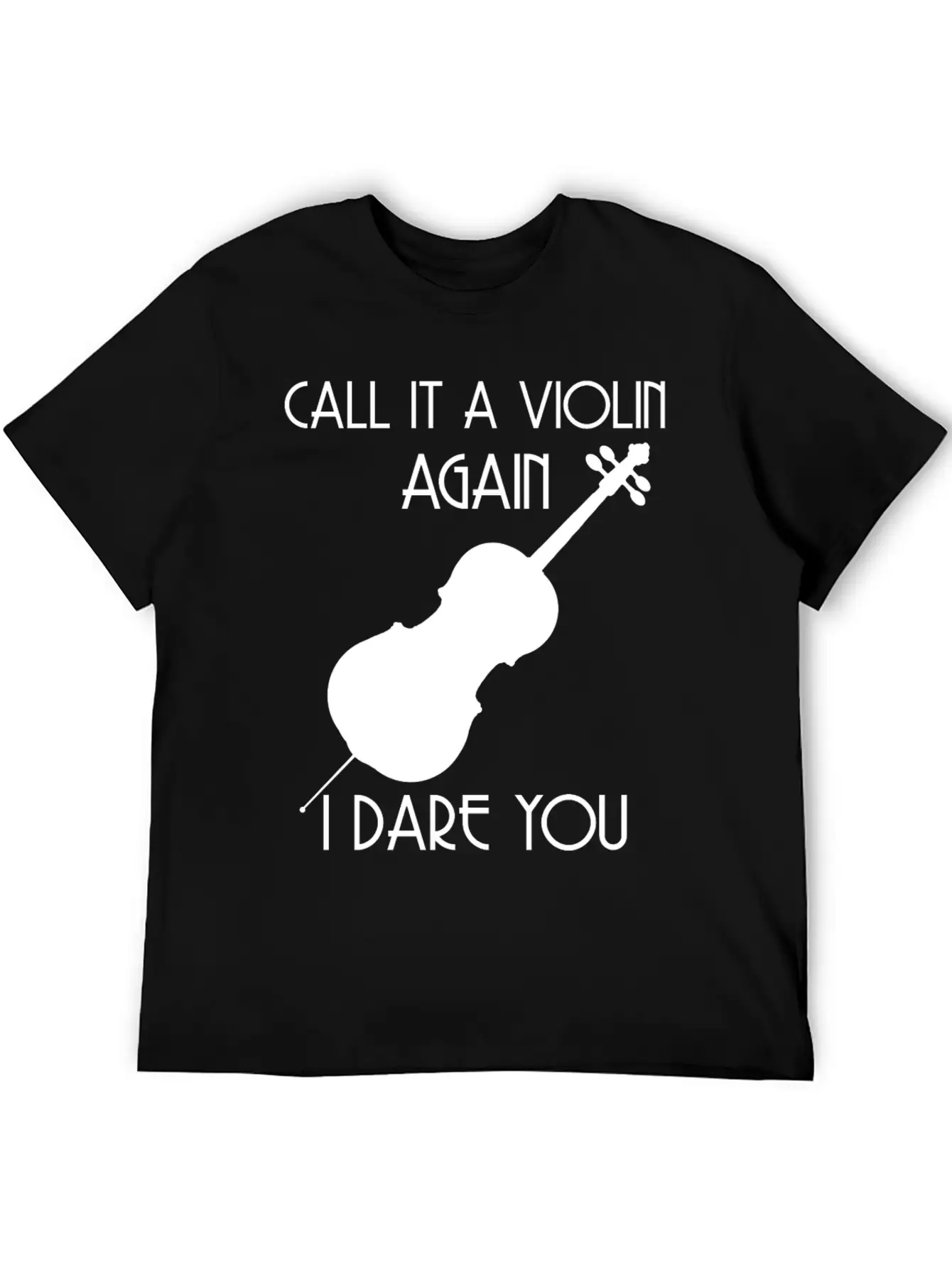 Violin Player Music Relaxed Everyday Tee – Lightweight And Durable Cotton