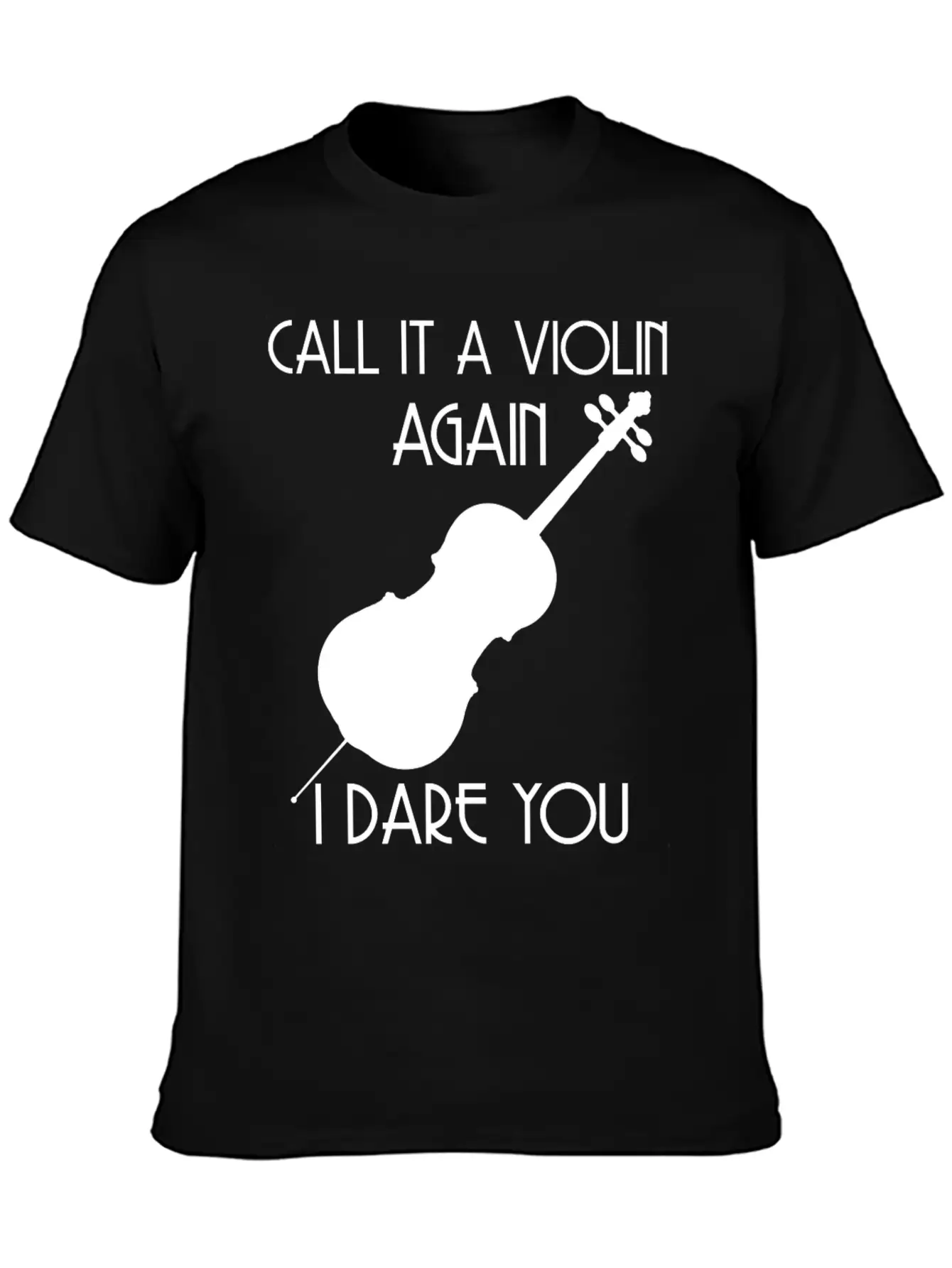 Violin Player Music Relaxed Everyday Tee – Lightweight And Durable Cotton
