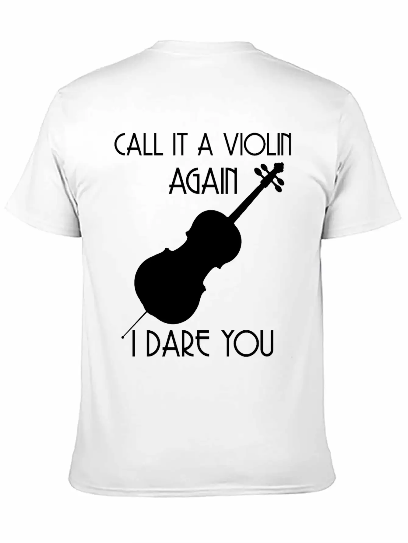 Violin Player Music Relaxed Everyday Tee – Lightweight And Durable Cotton