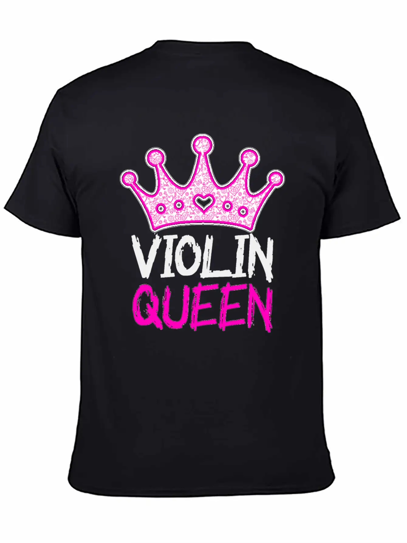 Violin Queen Relaxed Everyday Tee – Lightweight And Durable Cotton