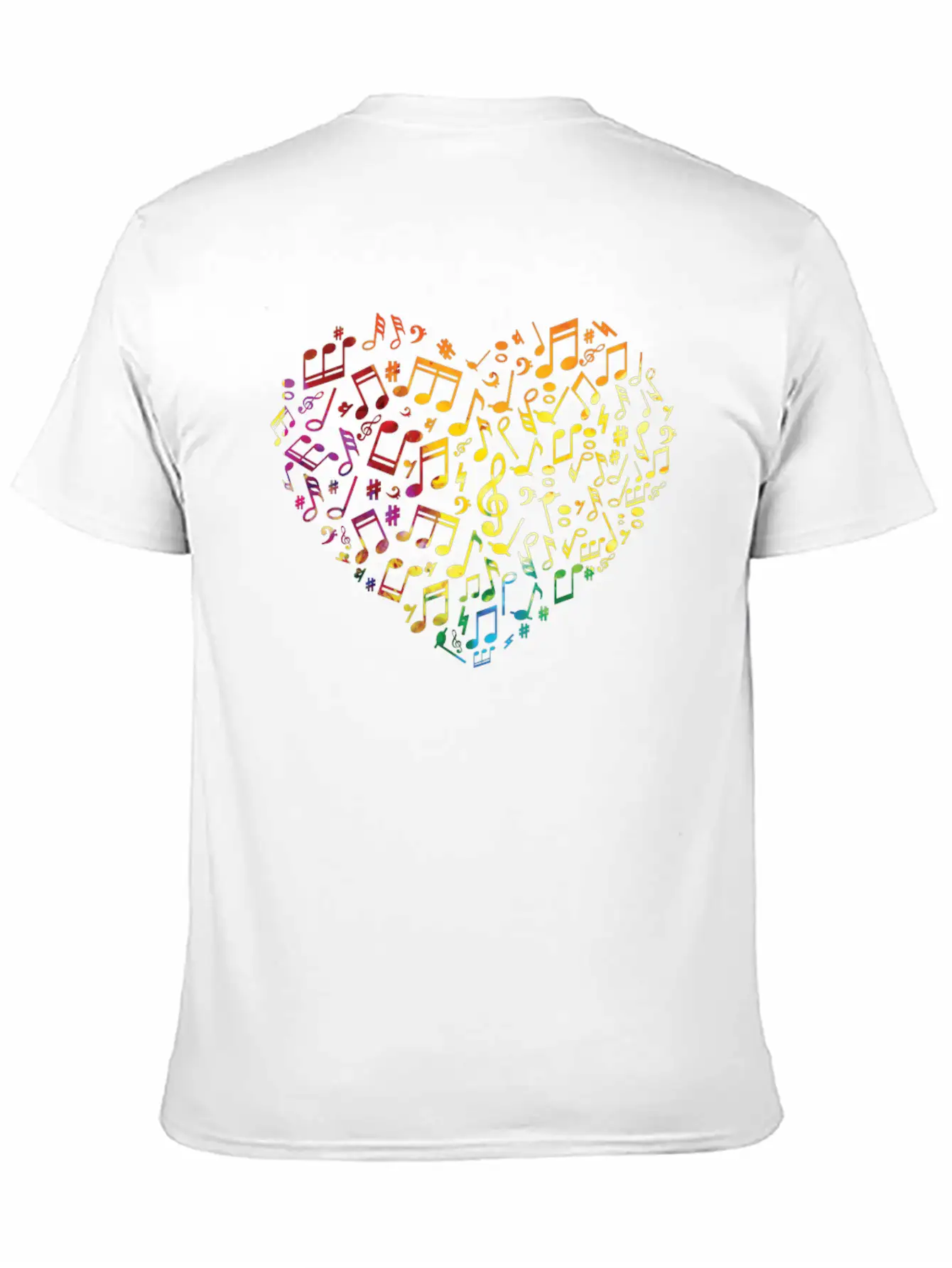 Violin Violinist Heart Watercolor Stylish Everyday T-Shirt – Unisex Basic Cotton Tee
