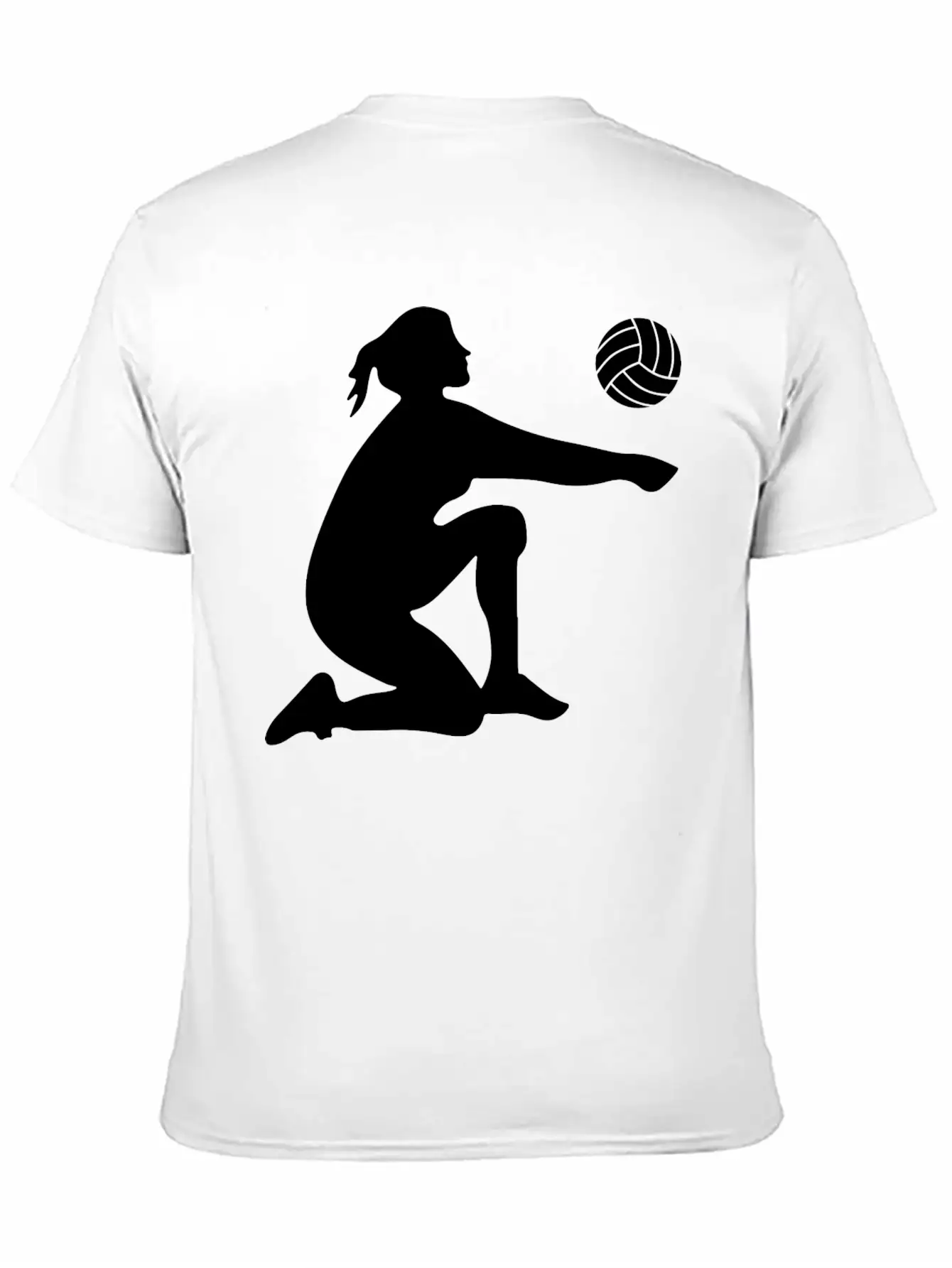 Volleyball Lovers: Passion And Teamwork Casual Graphic T-Shirt – Simple And Comfortable Daily Wear