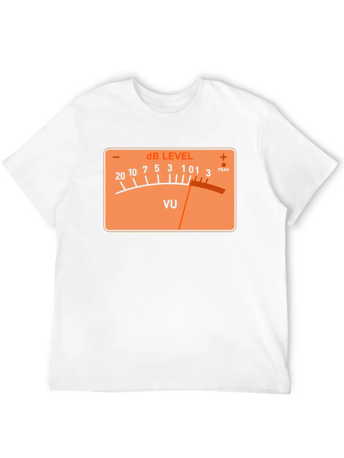 Volume Meter Stylish Everyday T-Shirt – Unisex Basic Cotton Tee
