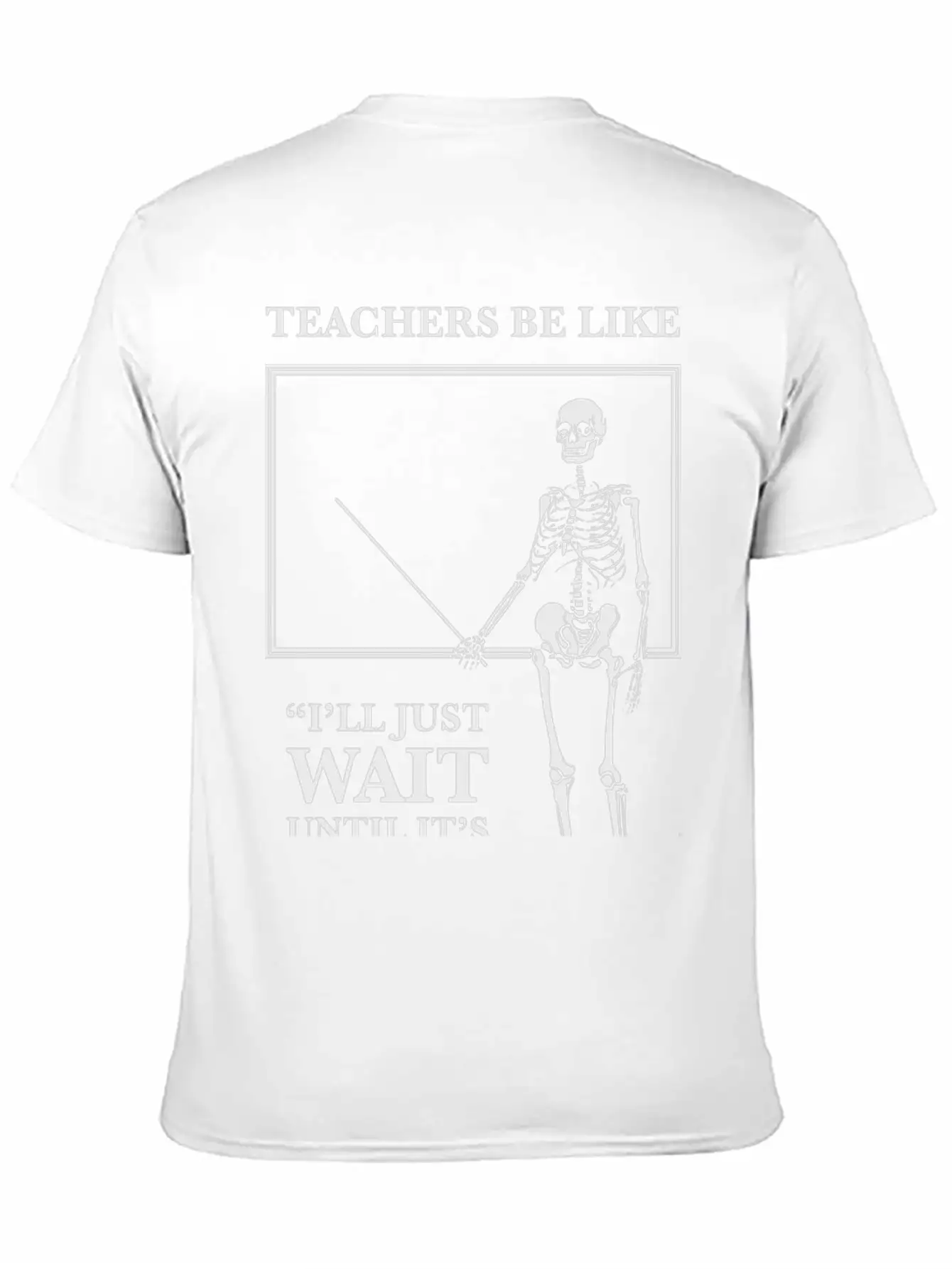 Wait And Quiet Basic Graphic T-Shirt – Daily Comfort In Soft Cotton