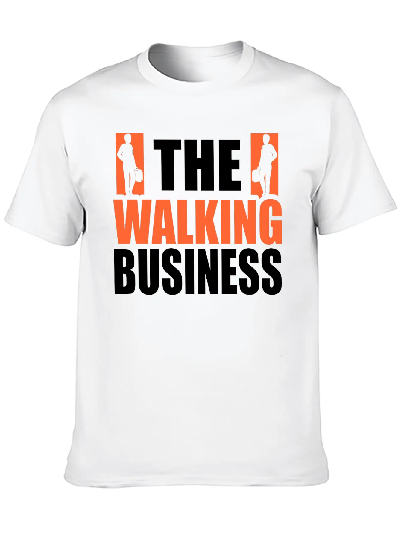 Walking Exercise Healthy Qoute Gift Lightweight Cotton T-Shirt – Daily Comfort Graphic Shirt