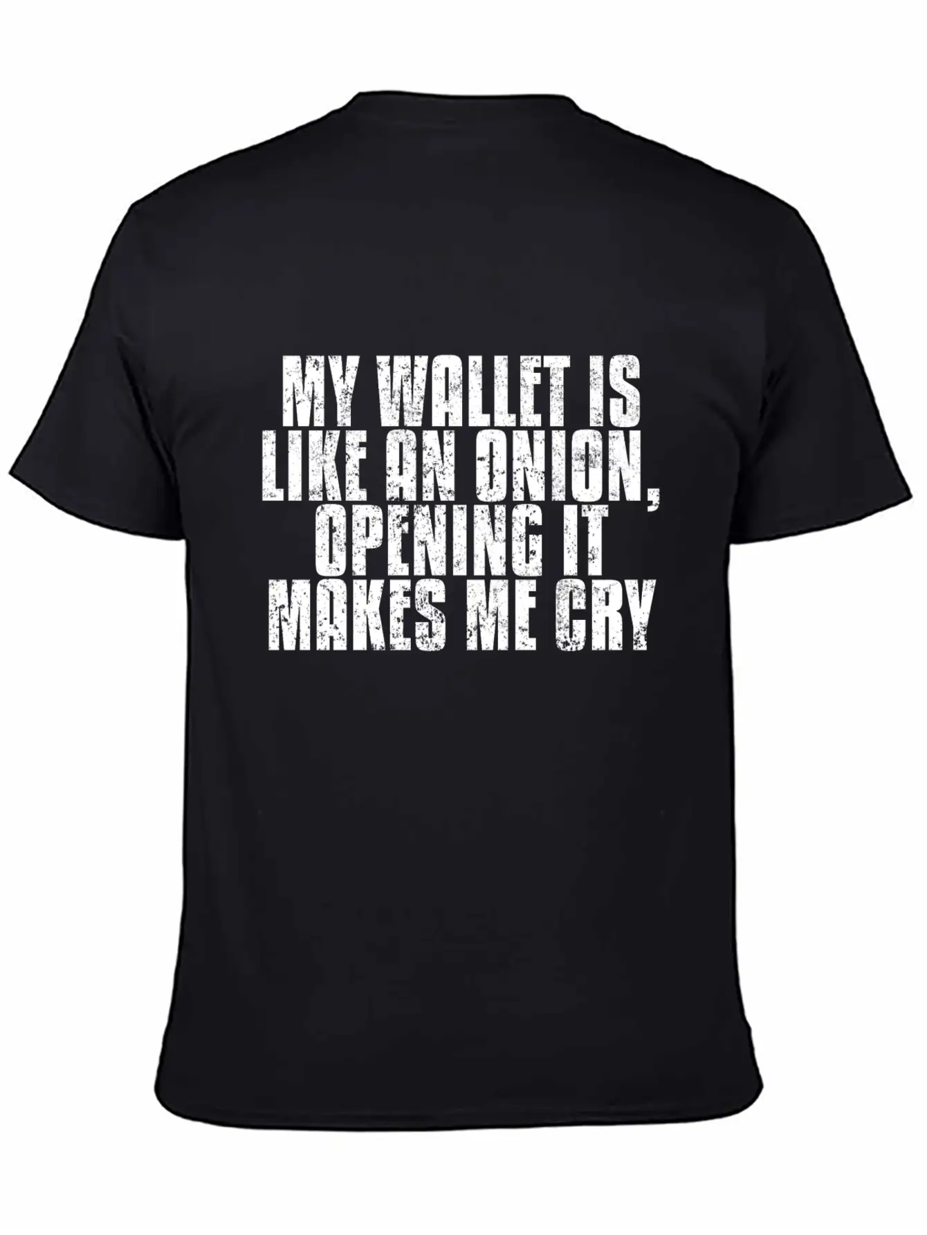 Wallet Quote Stylish Everyday T-Shirt – Unisex Basic Cotton Tee