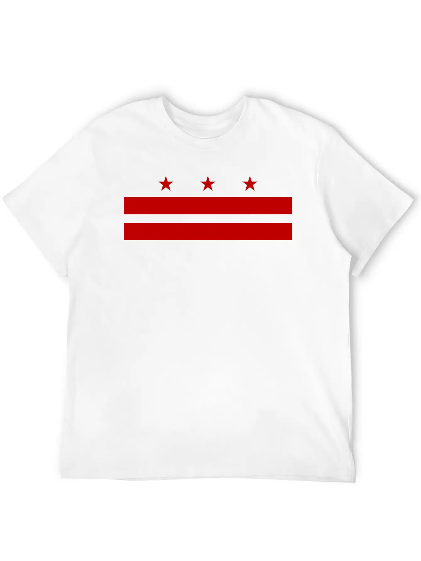 Washington DC Flag Basic Graphic T-Shirt – Daily Comfort In Soft Cotton