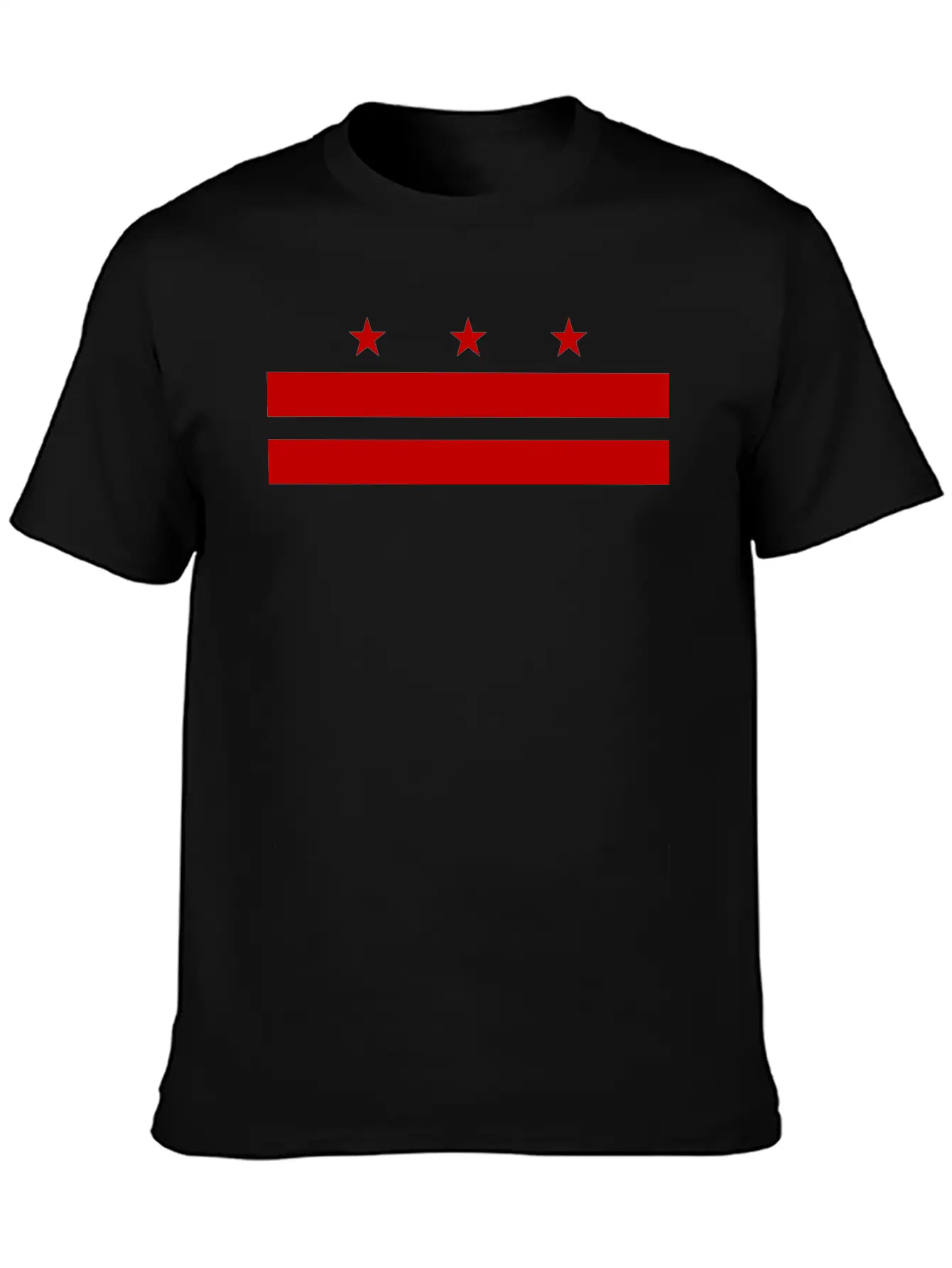 Washington DC Flag Basic Graphic T-Shirt – Daily Comfort In Soft Cotton