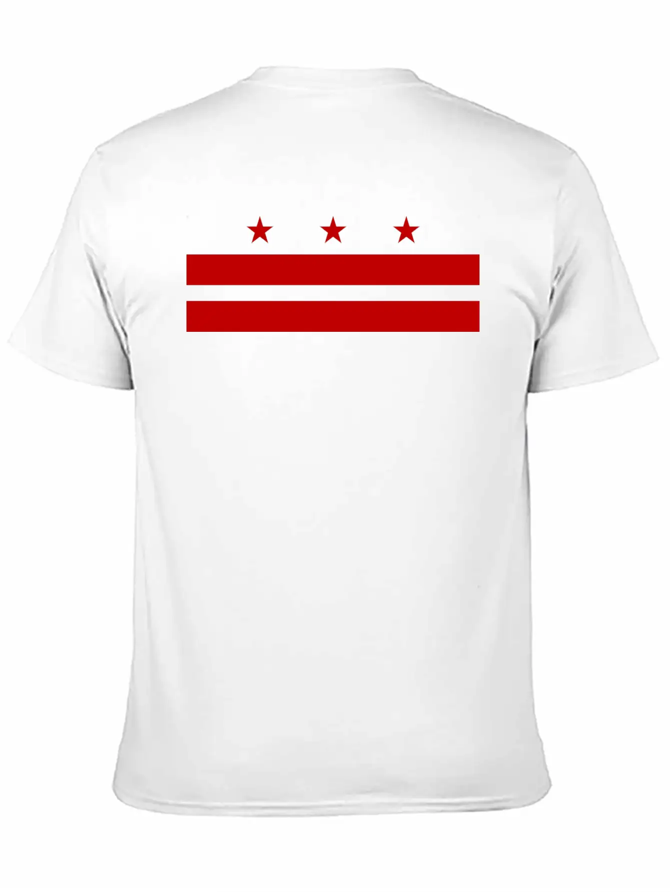 Washington DC Flag Basic Graphic T-Shirt – Daily Comfort In Soft Cotton