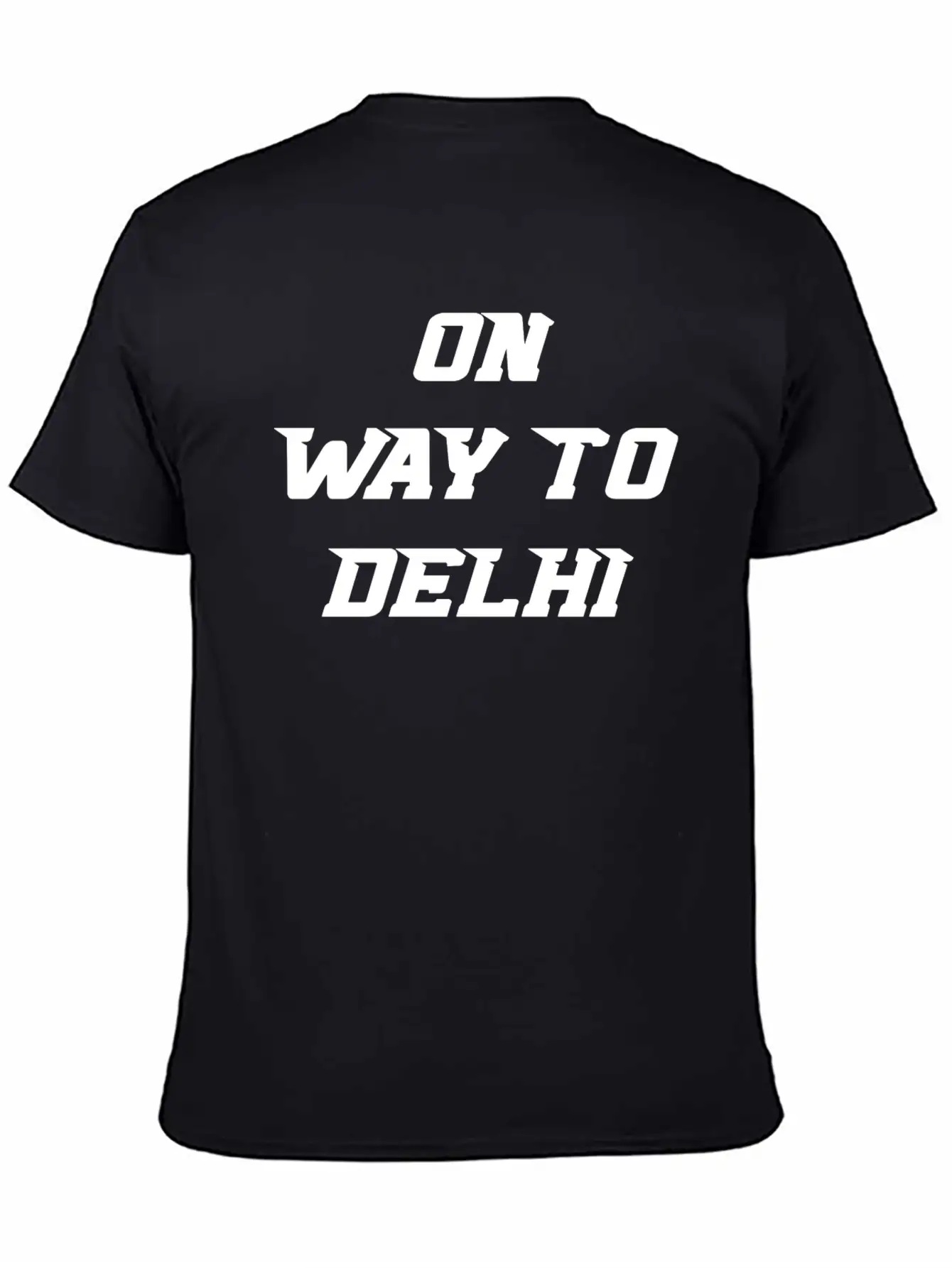 Way To Delhi Classic Cotton Tee – Unisex Comfort For Any Season