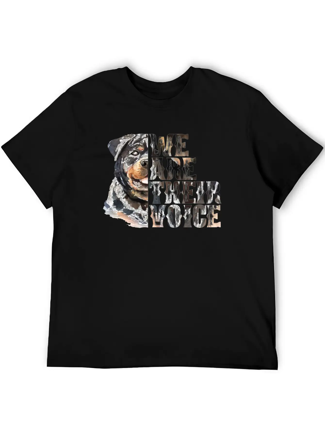We Are Their Voice Dog Classic Cotton Tee – Unisex Comfort For Any Season