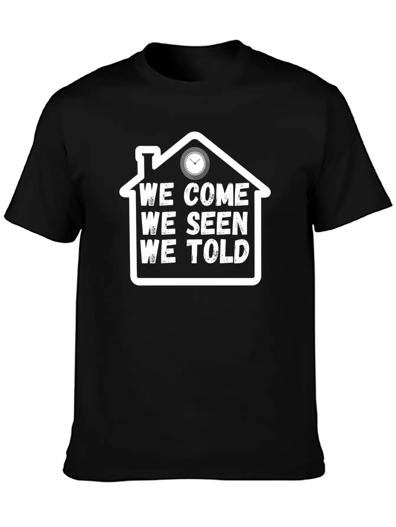 We Come We Seen We Told Unisex Cotton Tee – Relaxed Fit For Any Occasion