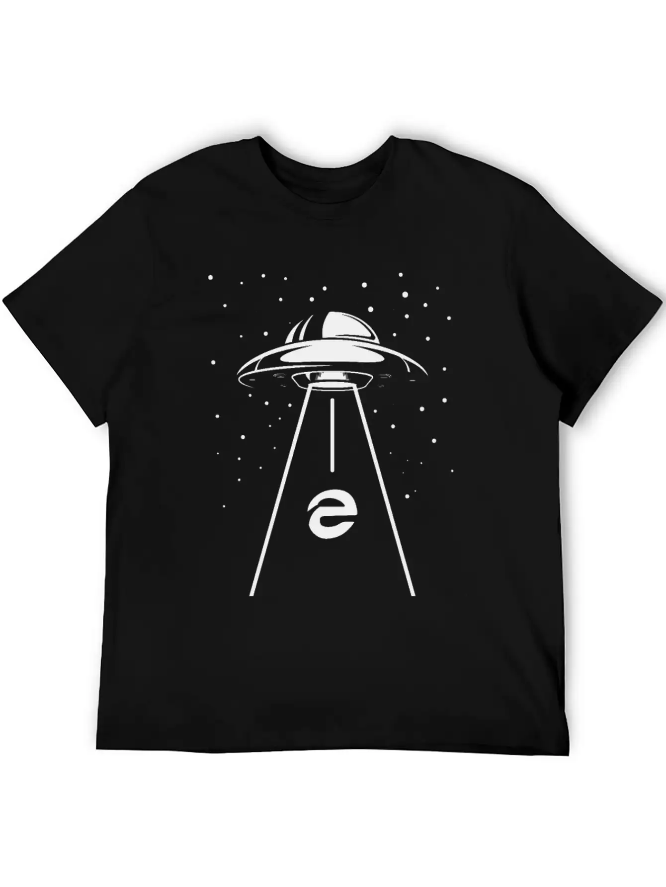 Web Browser UFO Abduction Unisex Casual T-Shirt – Clean Design For Daily Comfort