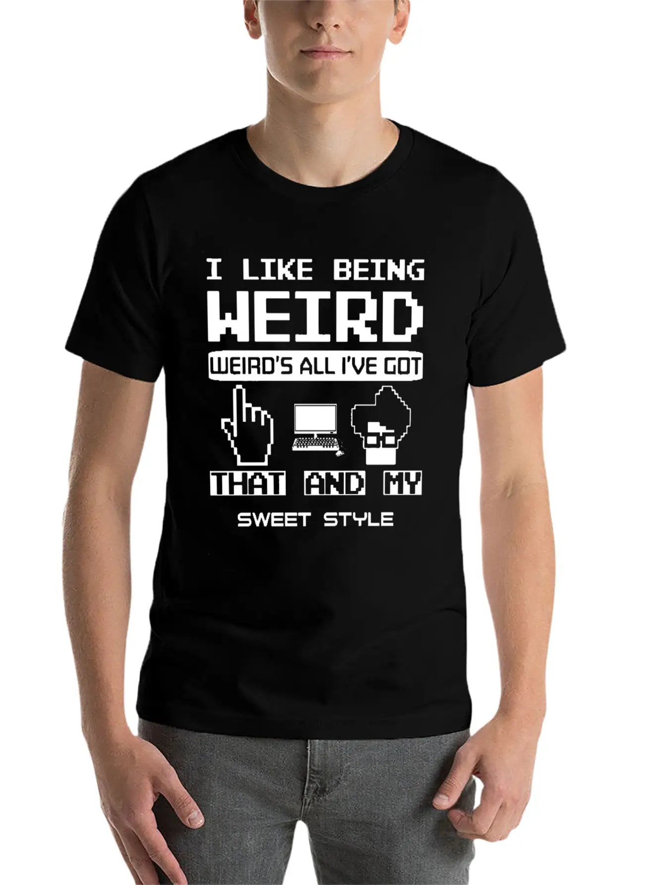 Weird - I Like Being Weird Awesome T-shirt Stylish Everyday T-Shirt – Unisex Basic Cotton Tee