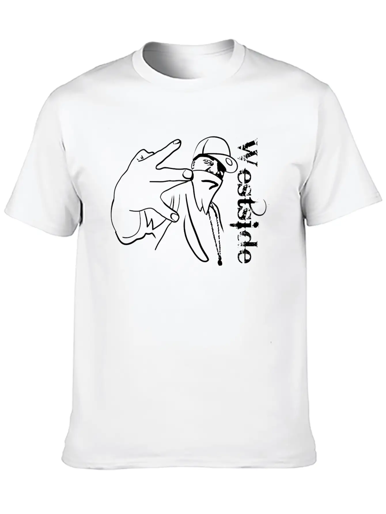 Westside Basic Graphic T-Shirt – Daily Comfort In Soft Cotton
