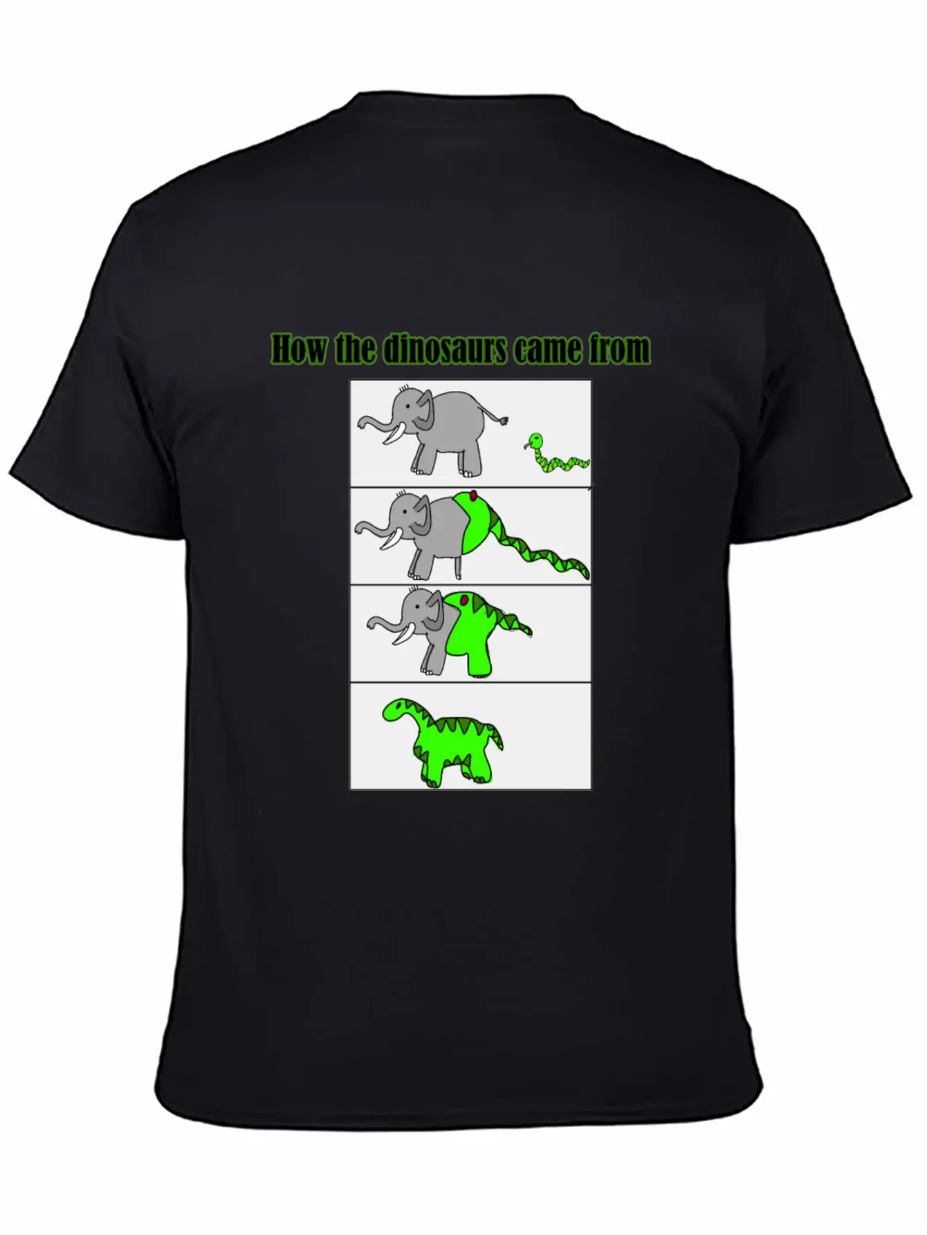 Where The Dinosaurs Came From Stylish Everyday T-Shirt – Unisex Basic Cotton Tee