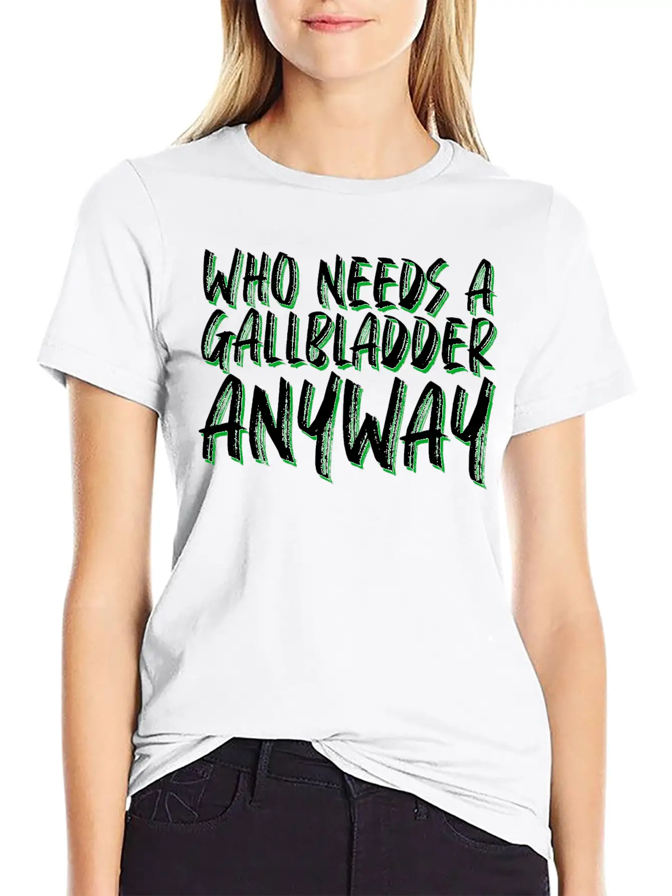 Who Needs A Gallbladder Anyway 4 Unisex Cotton Tee – Relaxed Fit For Any Occasion