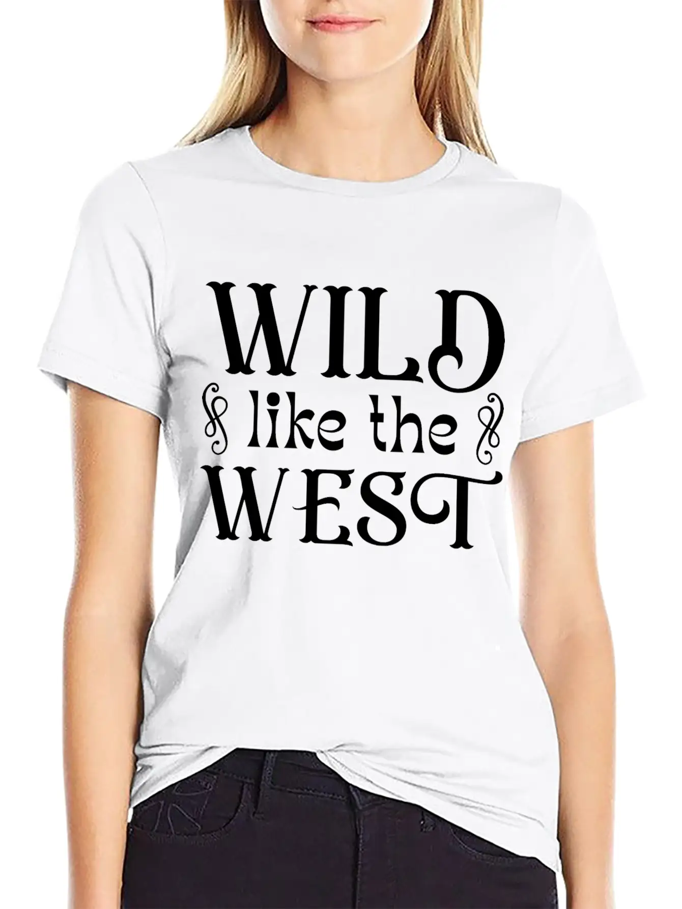 Wild Like The West Stylish Everyday T-Shirt – Unisex Basic Cotton Tee