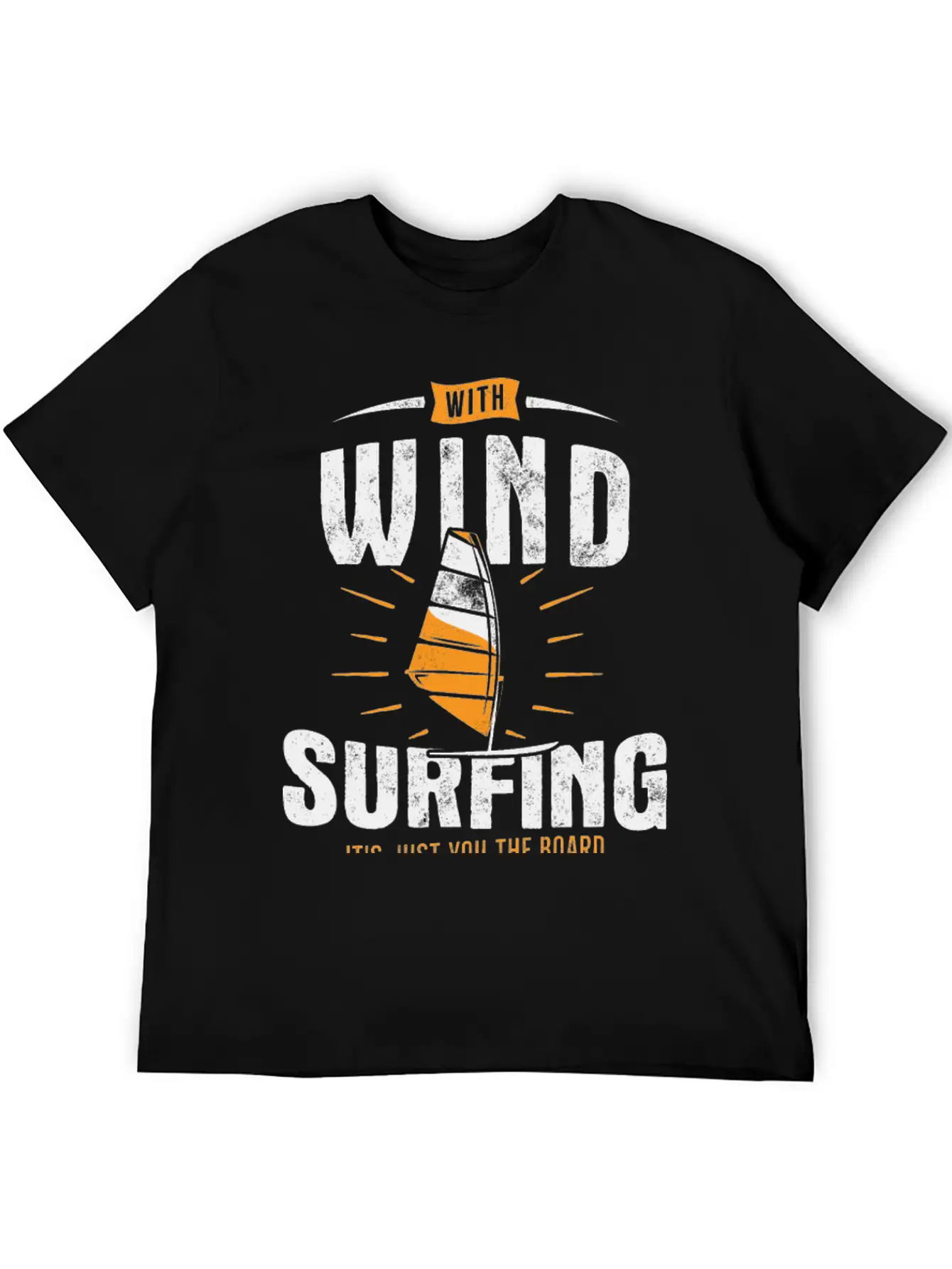 Wind Surfing Stylish Everyday T-Shirt – Unisex Basic Cotton Tee