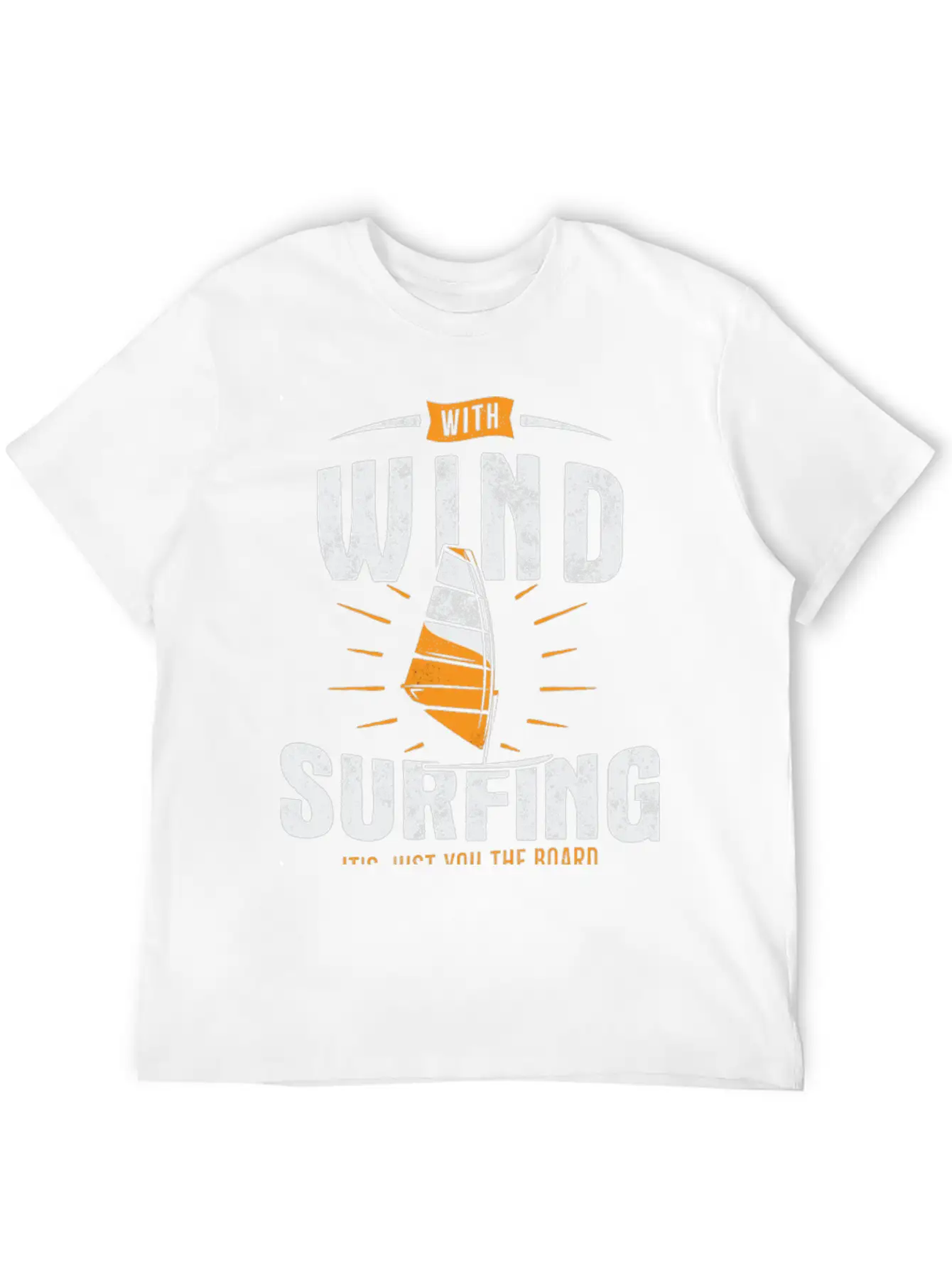 Wind Surfing Stylish Everyday T-Shirt – Unisex Basic Cotton Tee
