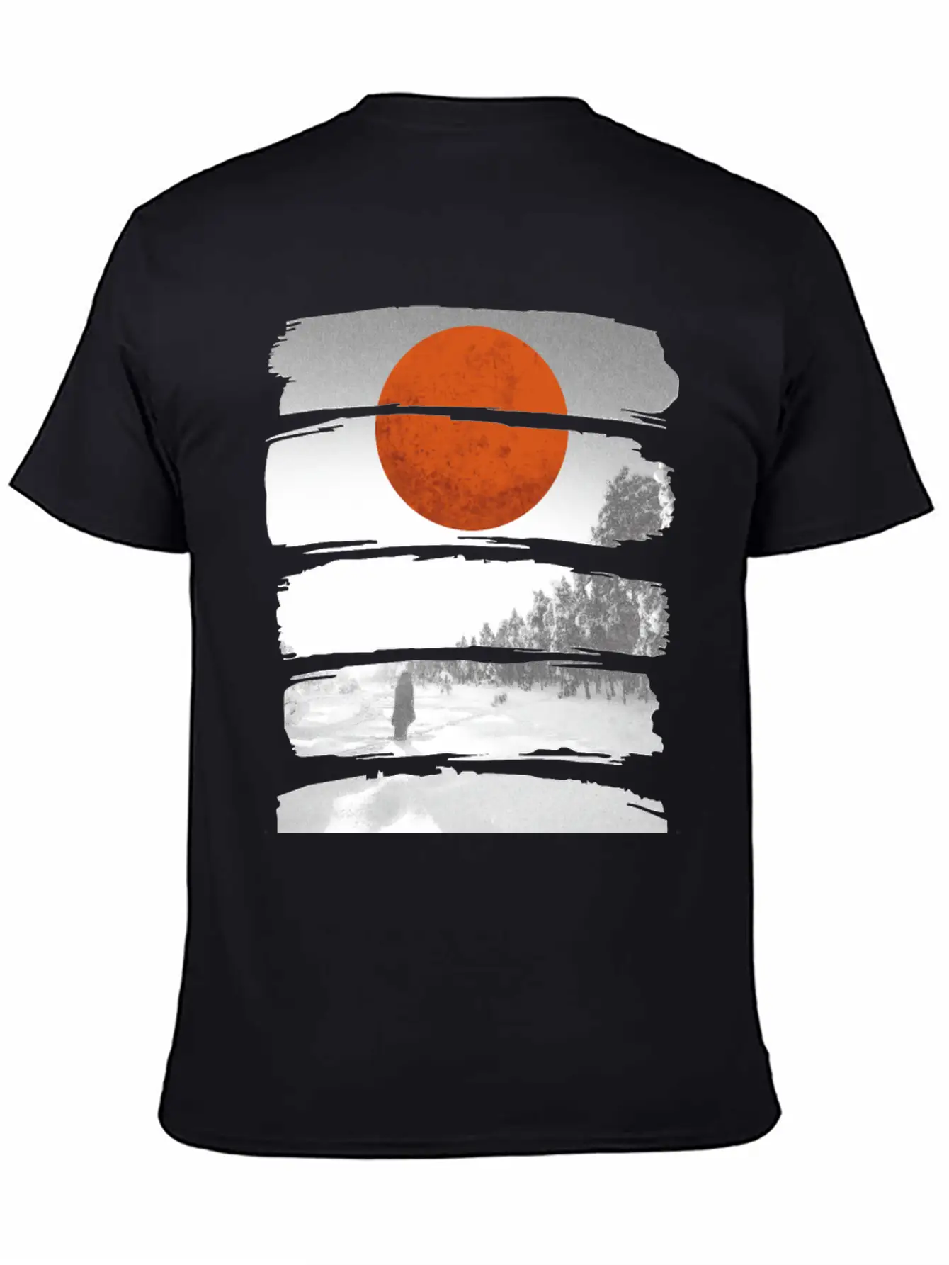 Winter Forest Stylish Everyday T-Shirt – Unisex Basic Cotton Tee