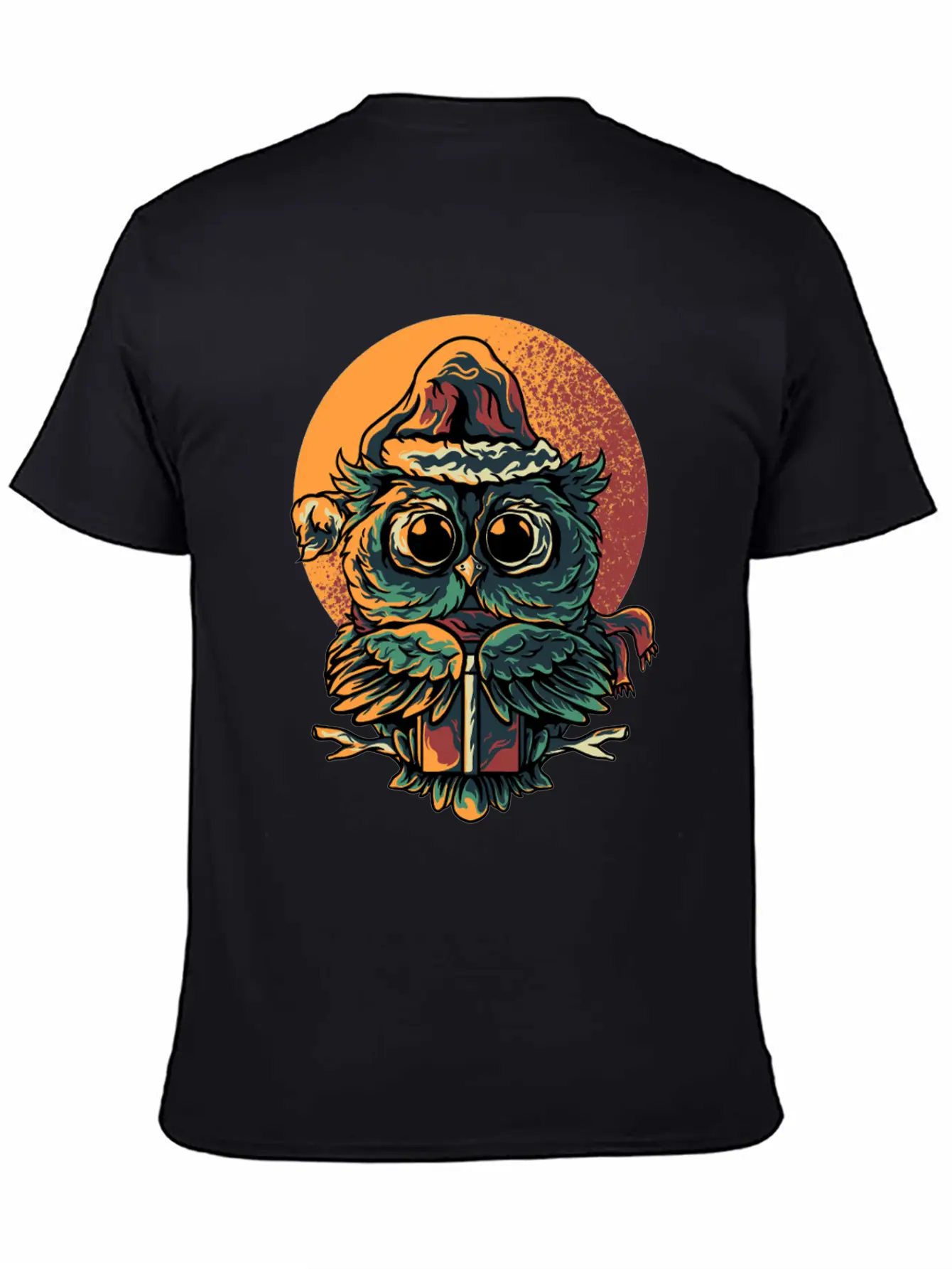 Winter Owl Stylish Everyday T-Shirt – Unisex Basic Cotton Tee