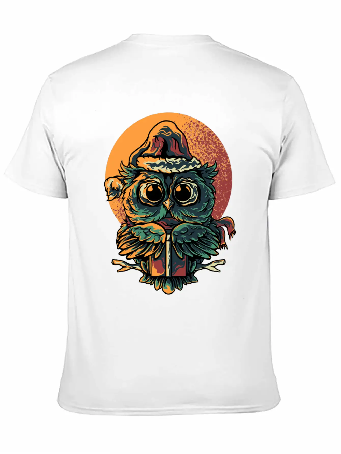 Winter Owl Stylish Everyday T-Shirt – Unisex Basic Cotton Tee