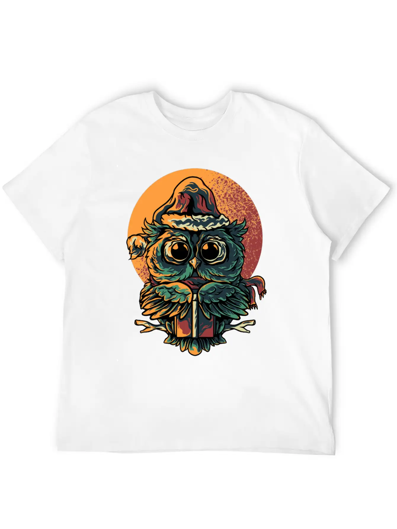 Winter Owl Stylish Everyday T-Shirt – Unisex Basic Cotton Tee