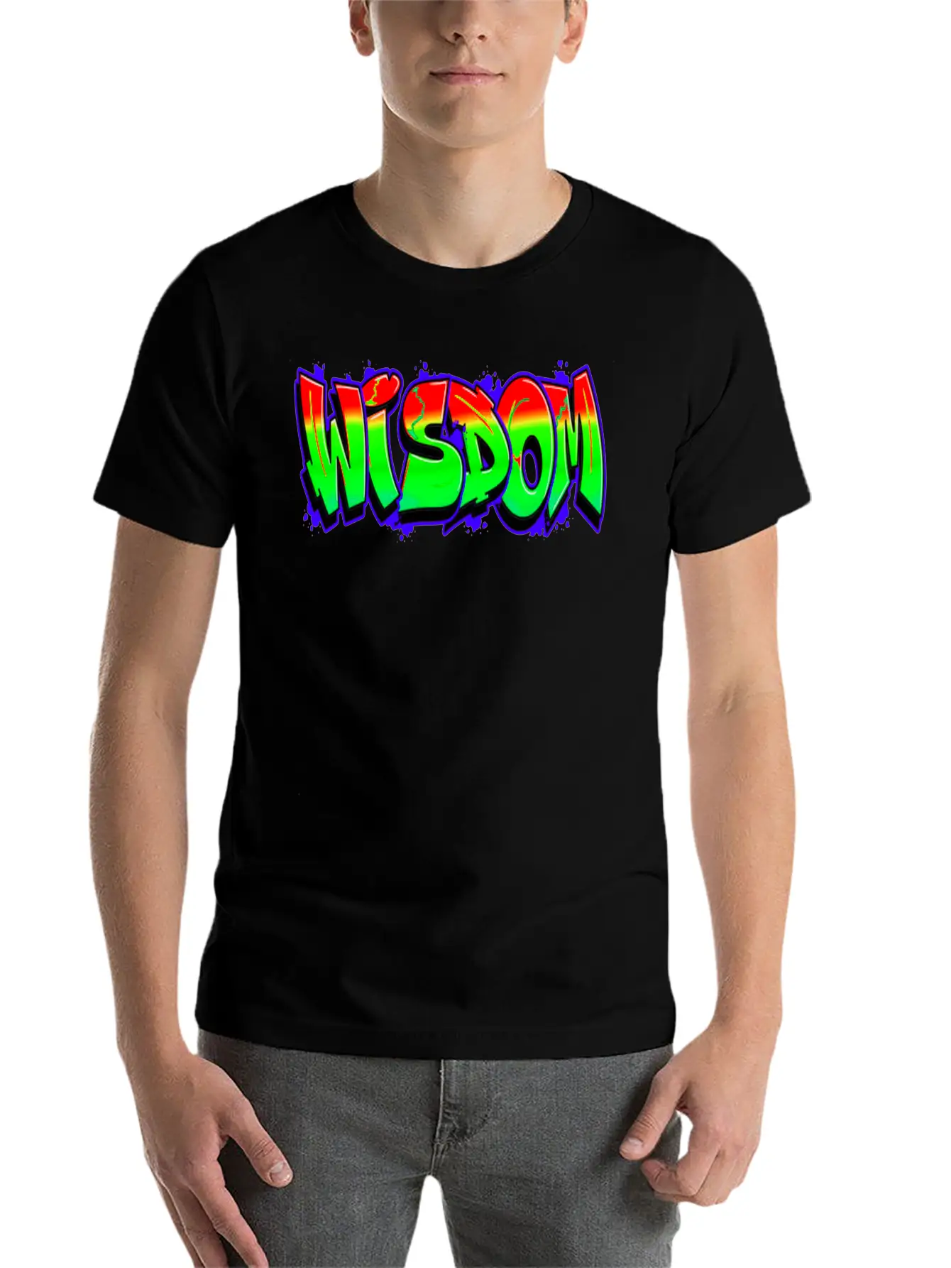Wisdom 1 Classic Cotton Tee – Unisex Comfort For Any Season
