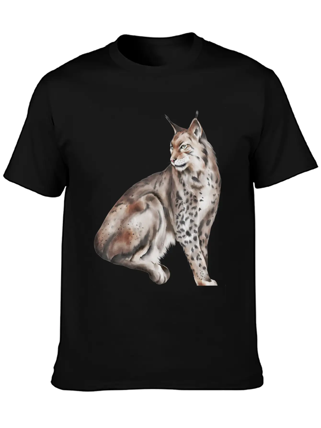 Wo Lynx Basic Graphic T-Shirt – Daily Comfort In Soft Cotton