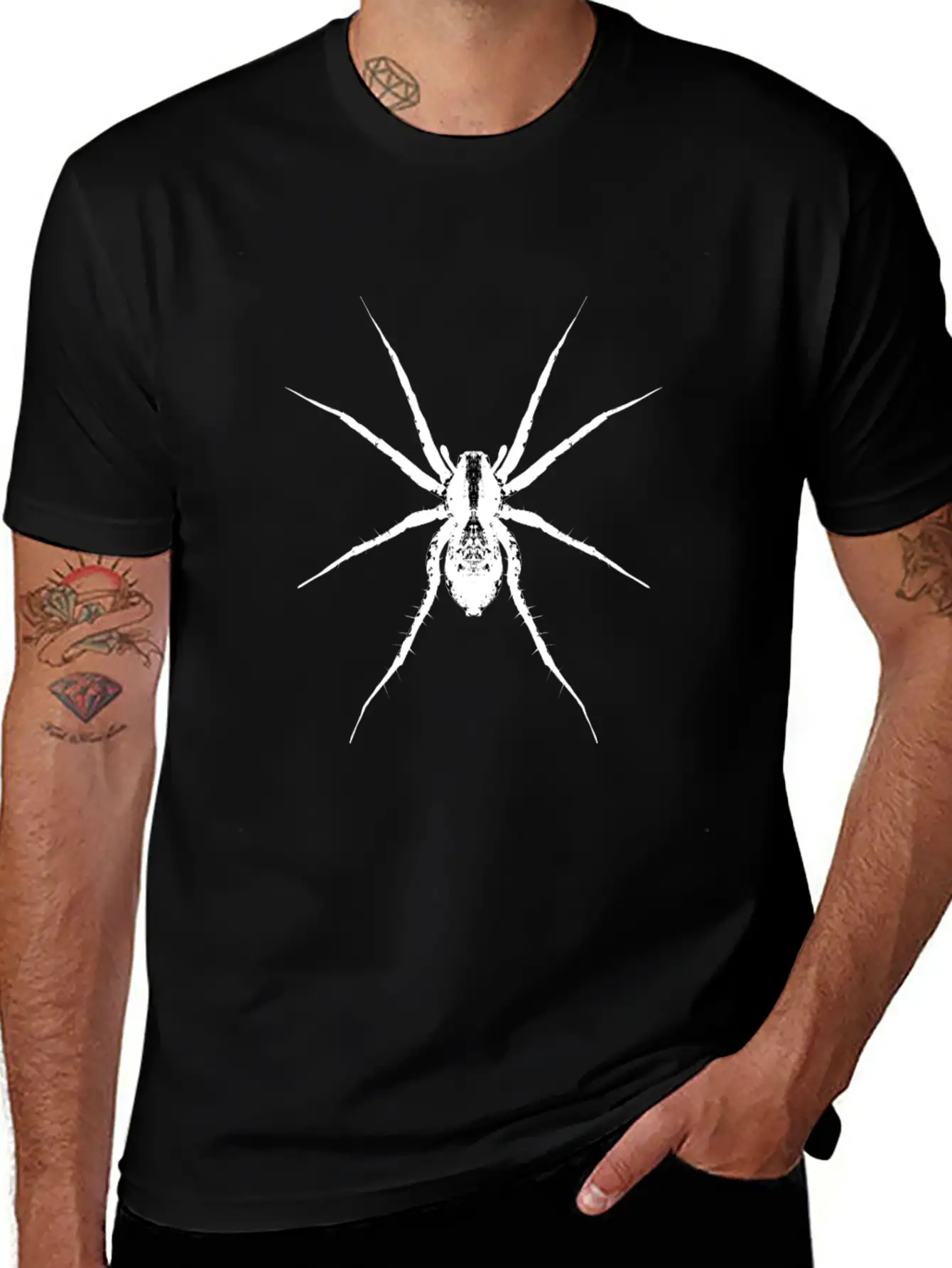 Wolf Spider Relaxed Everyday Tee – Lightweight And Durable Cotton