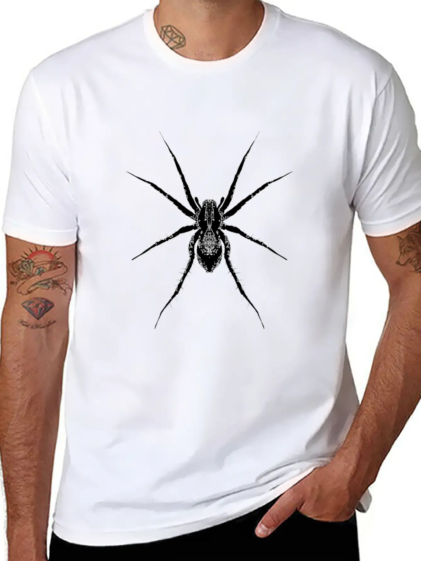 Wolf Spider Relaxed Everyday Tee – Lightweight And Durable Cotton