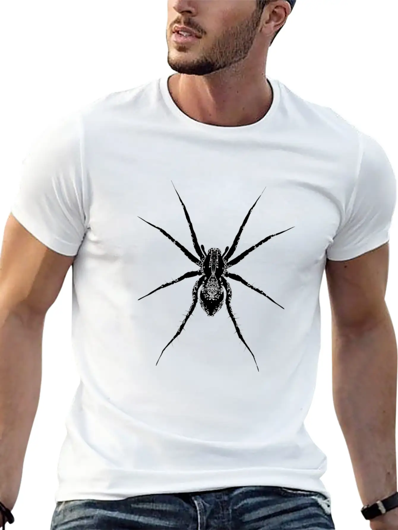 Wolf Spider Relaxed Everyday Tee – Lightweight And Durable Cotton