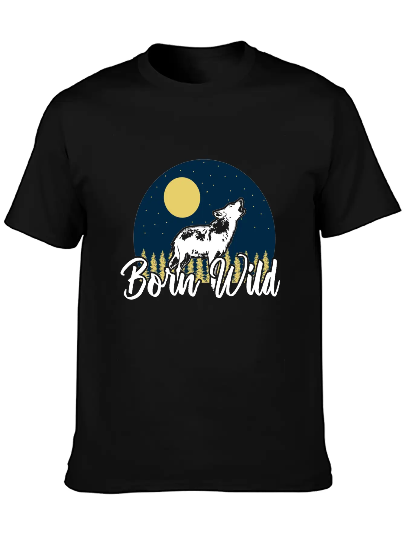 Wolf Wolves Gift Stylish Everyday T-Shirt – Unisex Basic Cotton Tee