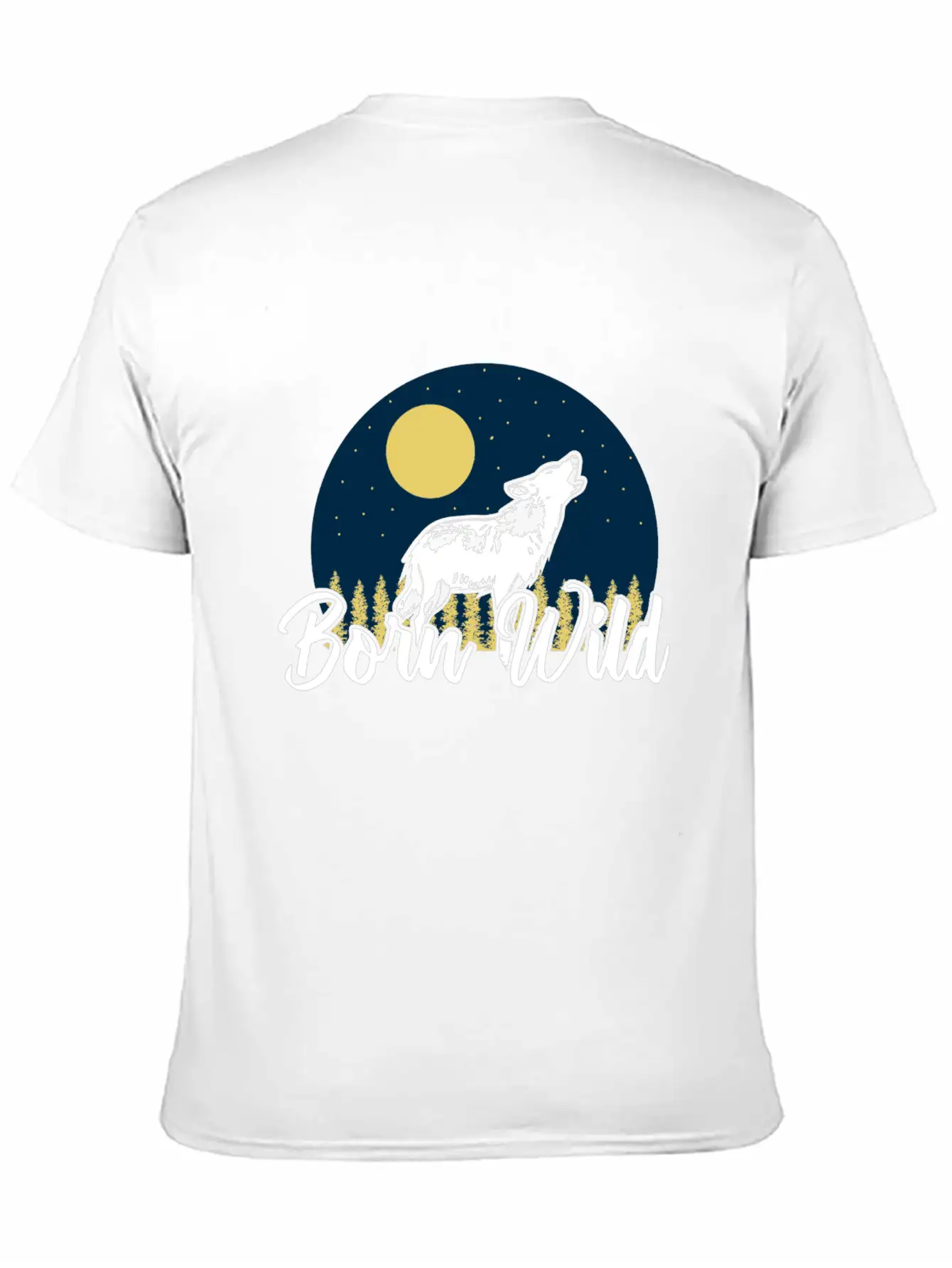 Wolf Wolves Gift Stylish Everyday T-Shirt – Unisex Basic Cotton Tee