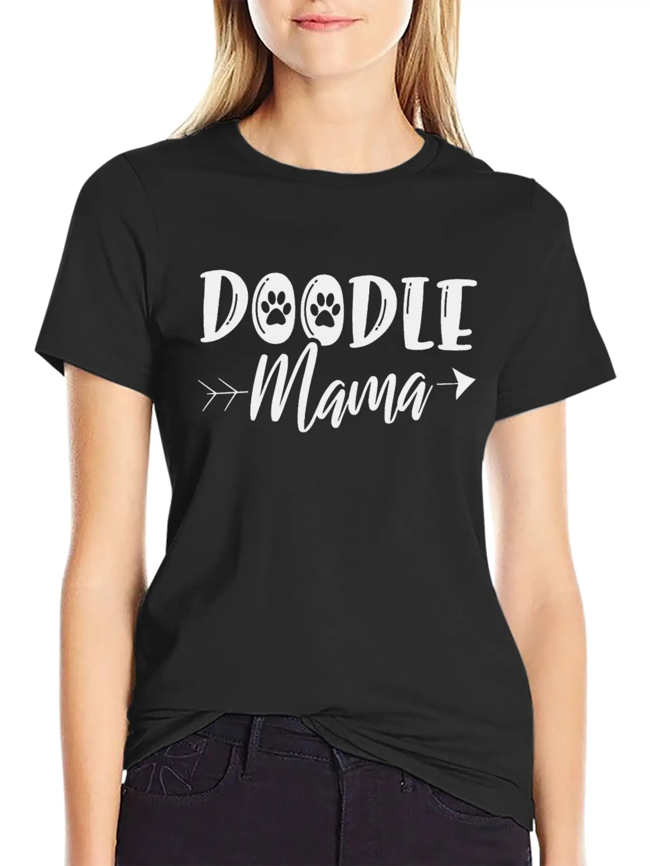 Womens Doodle Mama Labradoodle Goldendoodle Unisex Cotton Tee – Relaxed Fit For Any Occasion