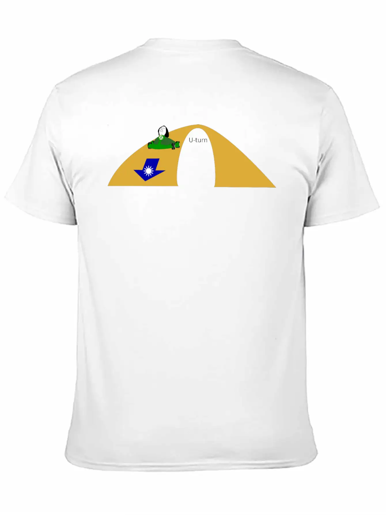 Wonky Tsai S Uturn Unisex Cotton Tee – Relaxed Fit For Any Occasion