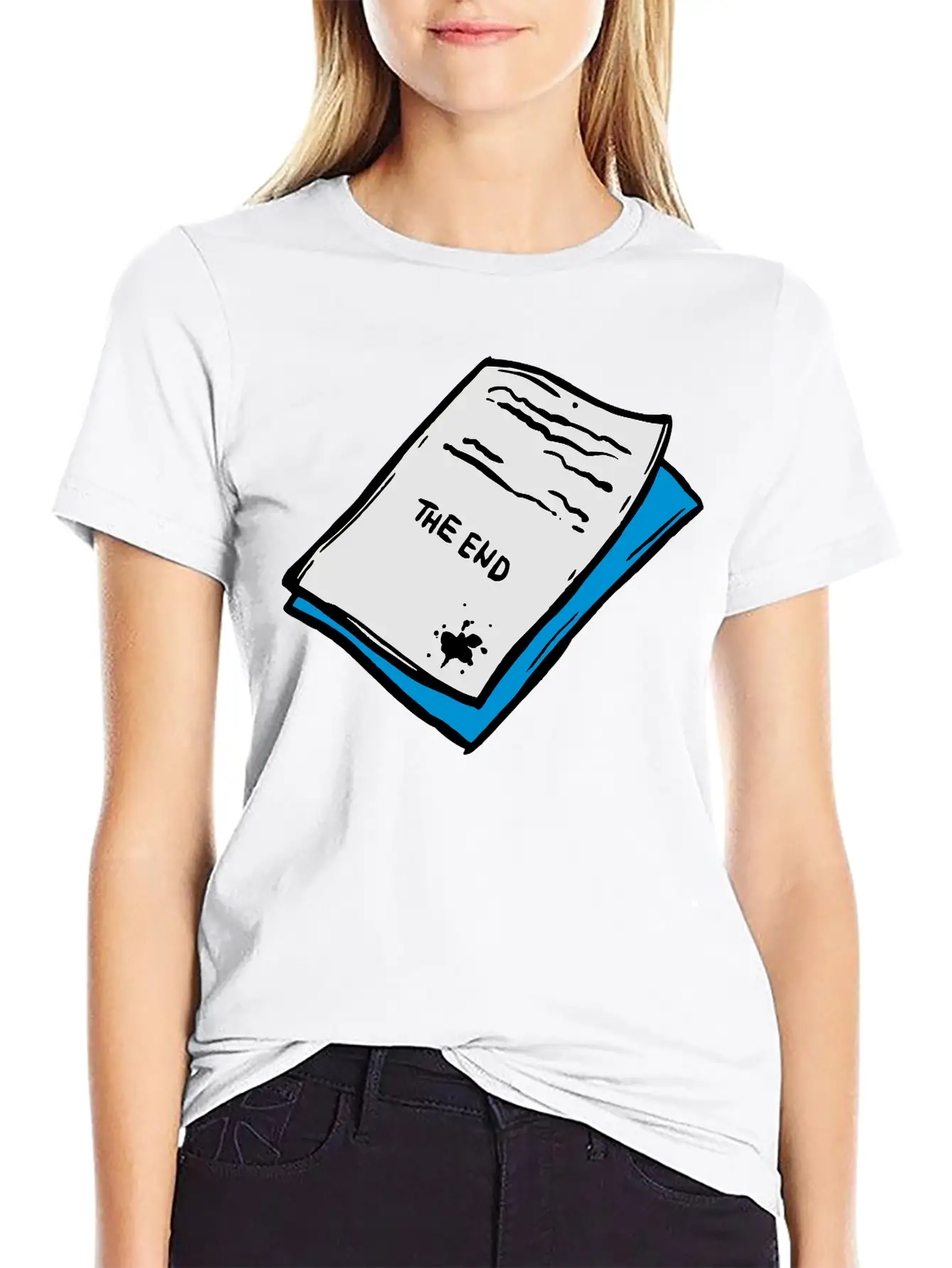 Writing Basic Graphic T-Shirt – Daily Comfort In Soft Cotton