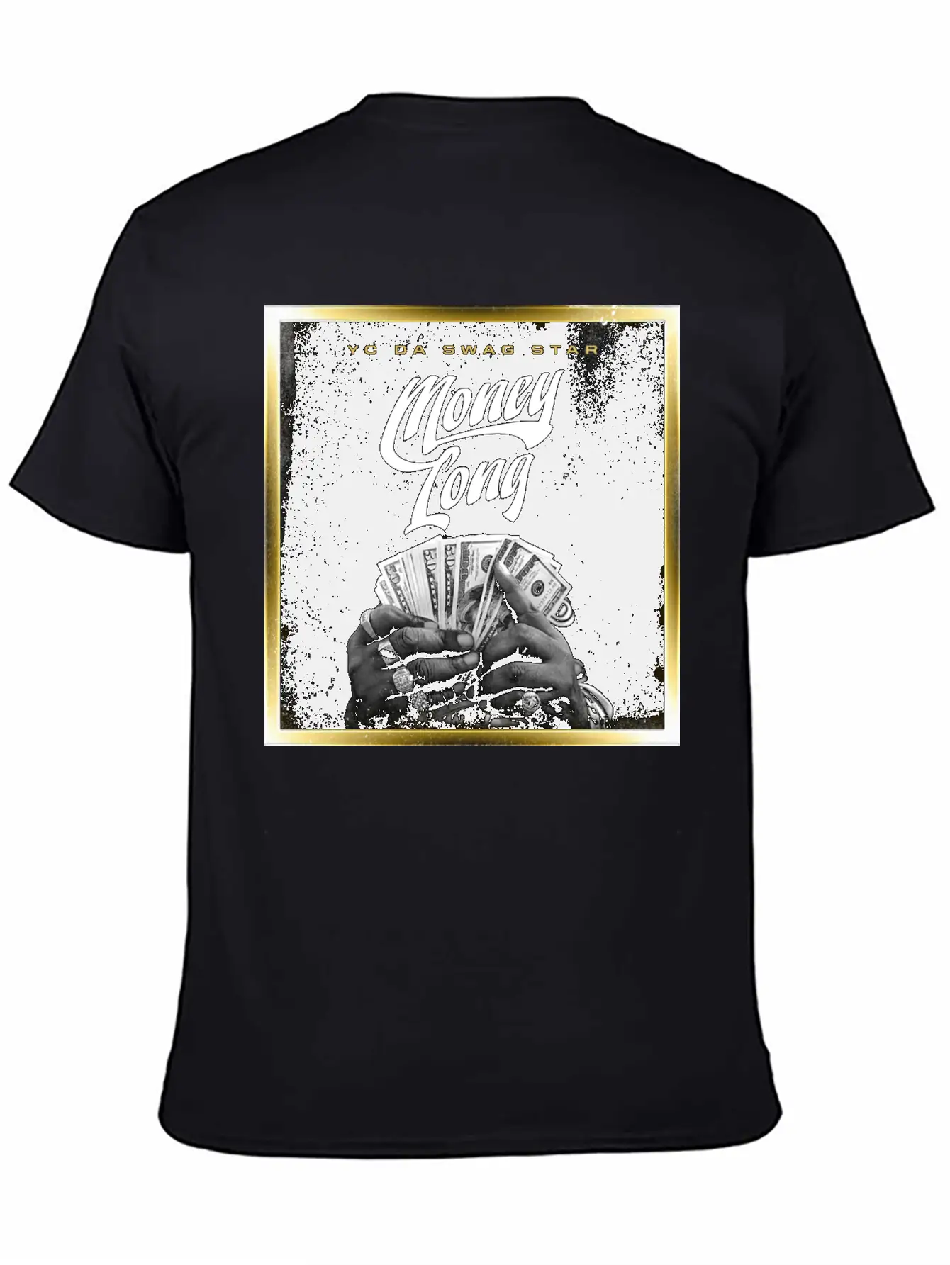 YC Da Swag Star Money Long Basic Graphic T-Shirt – Daily Comfort In Soft Cotton