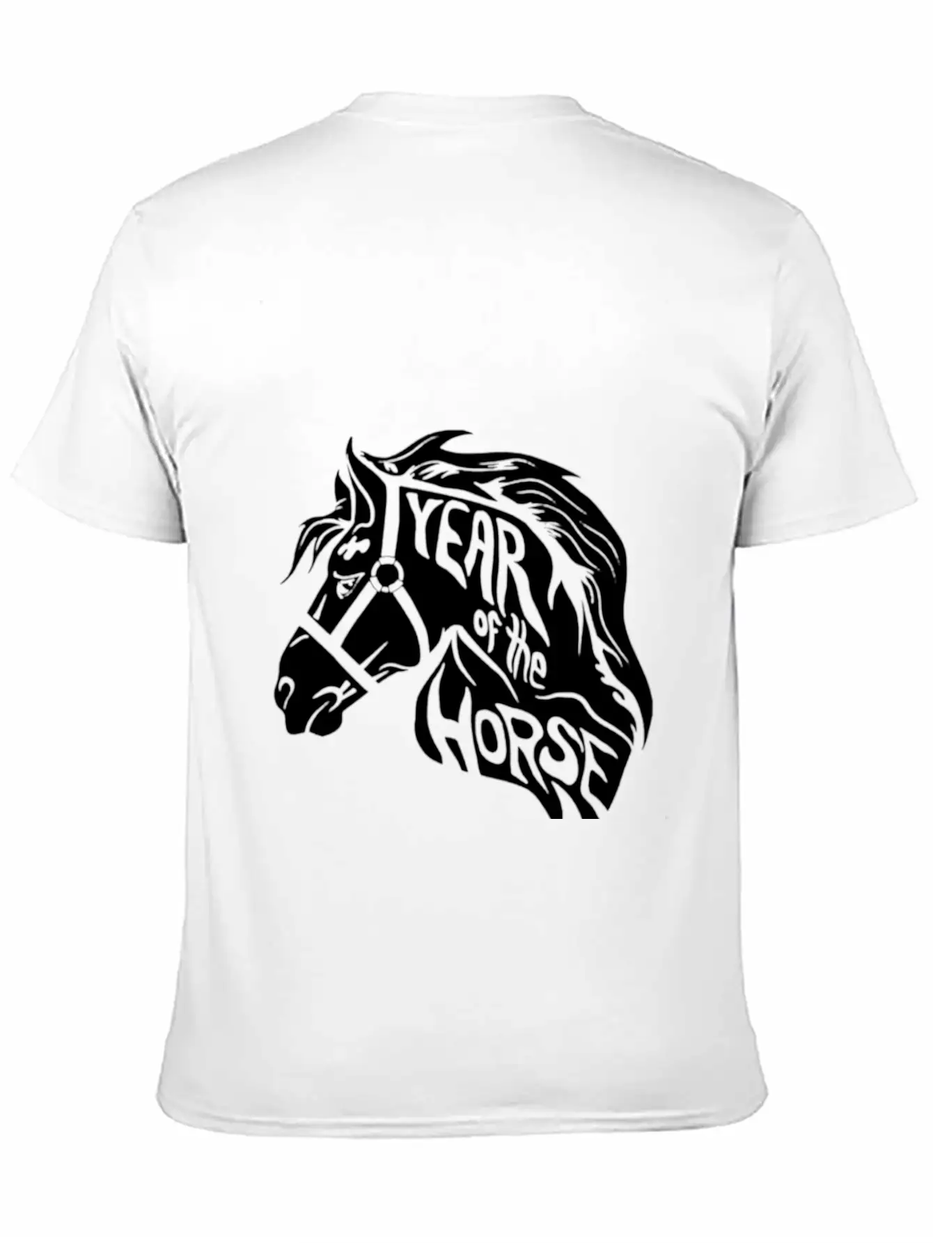 Year Of The Horse Basic Graphic T-Shirt – Daily Comfort In Soft Cotton