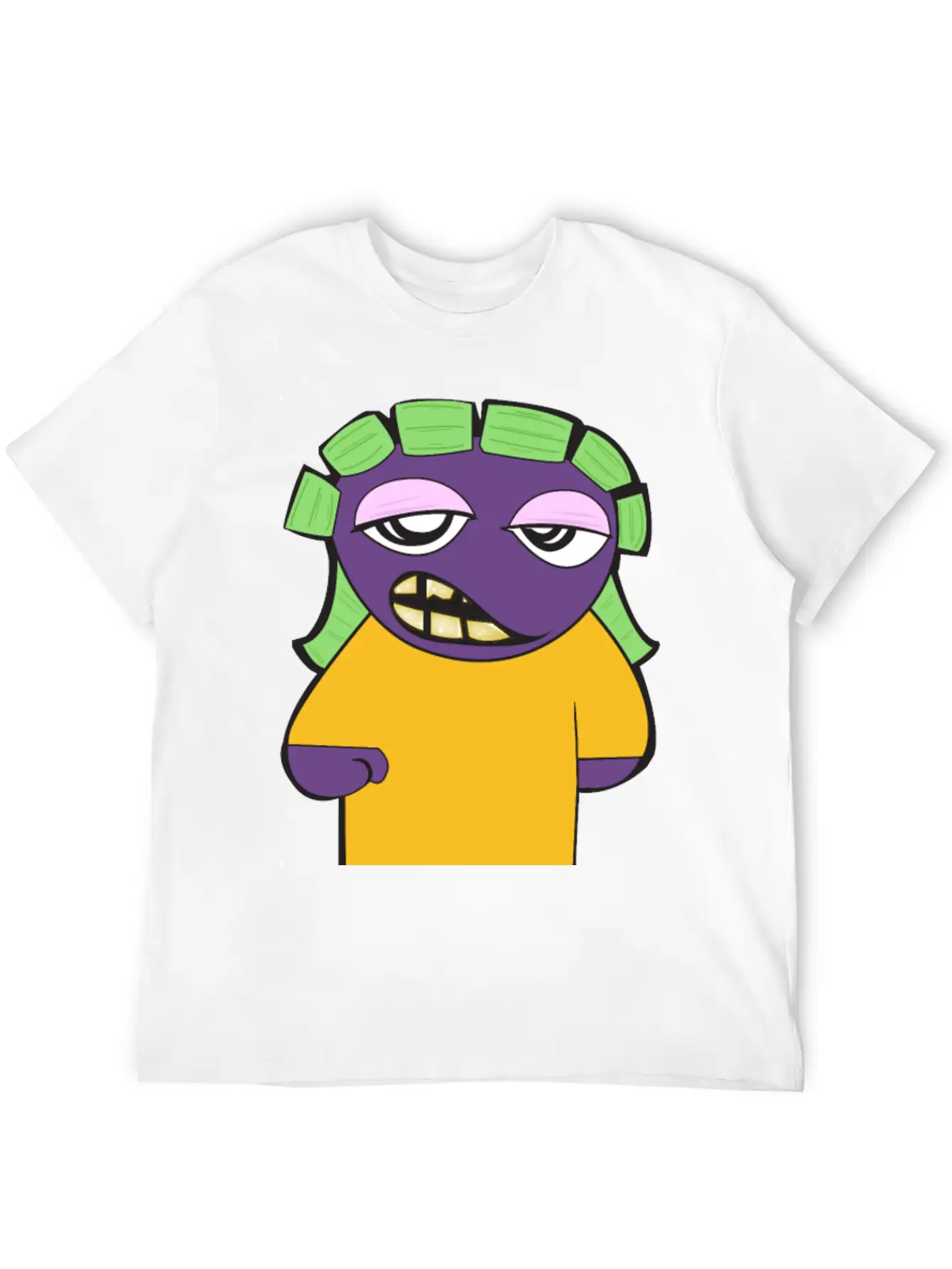 Yg Cartoon Lightweight Cotton T-Shirt – Daily Comfort Graphic Shirt