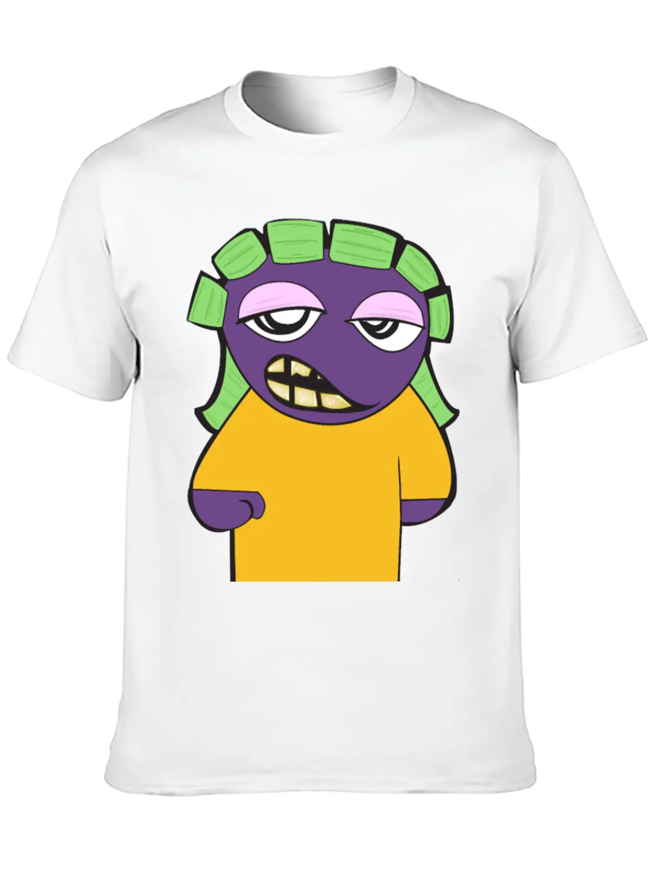 Yg Cartoon Lightweight Cotton T-Shirt – Daily Comfort Graphic Shirt