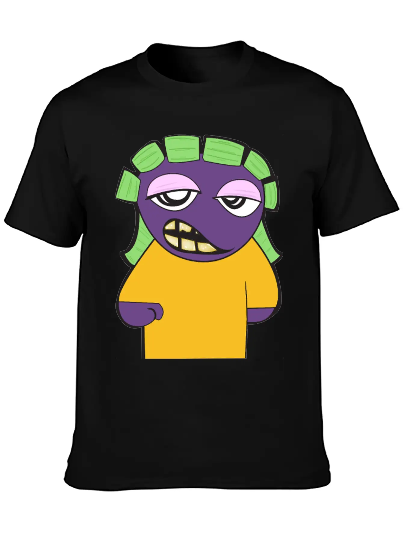 Yg Cartoon Lightweight Cotton T-Shirt – Daily Comfort Graphic Shirt